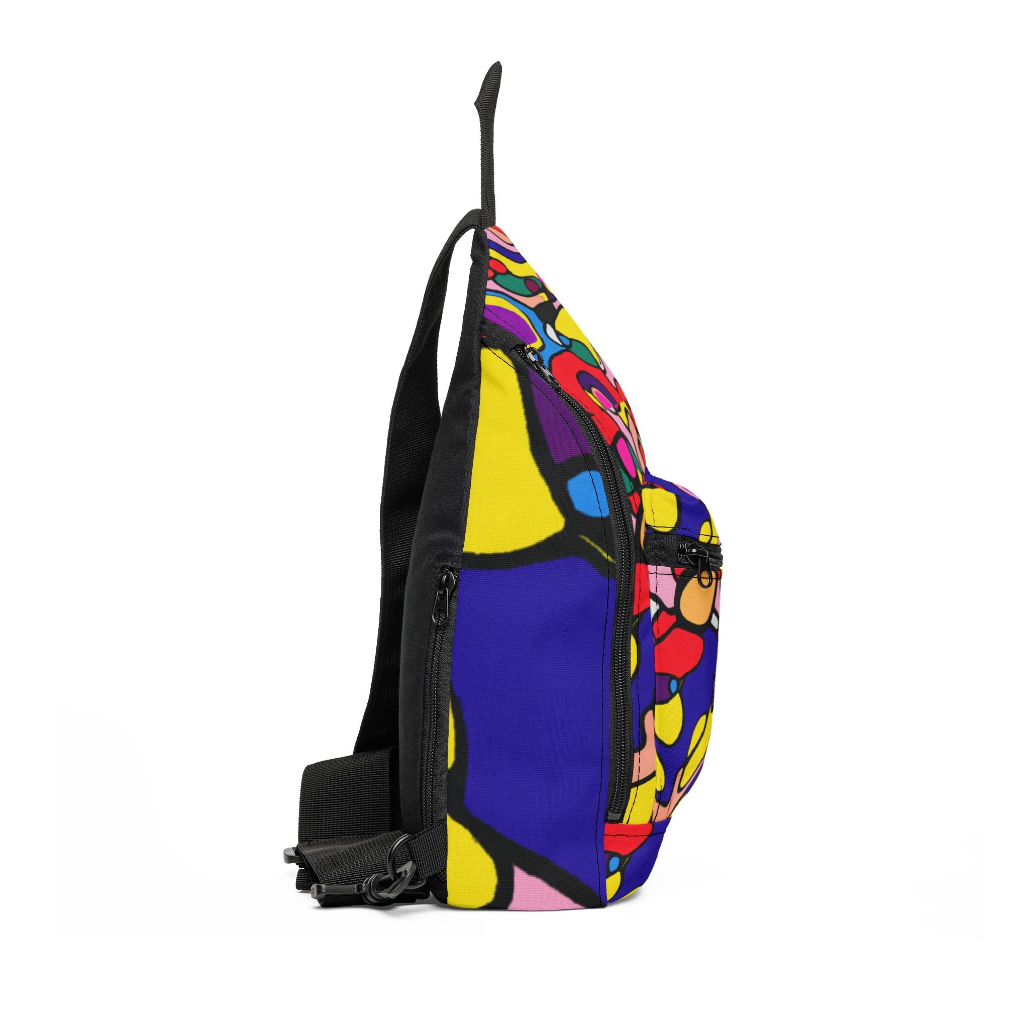 "Groovy Verve Colorama" - Sling Bag