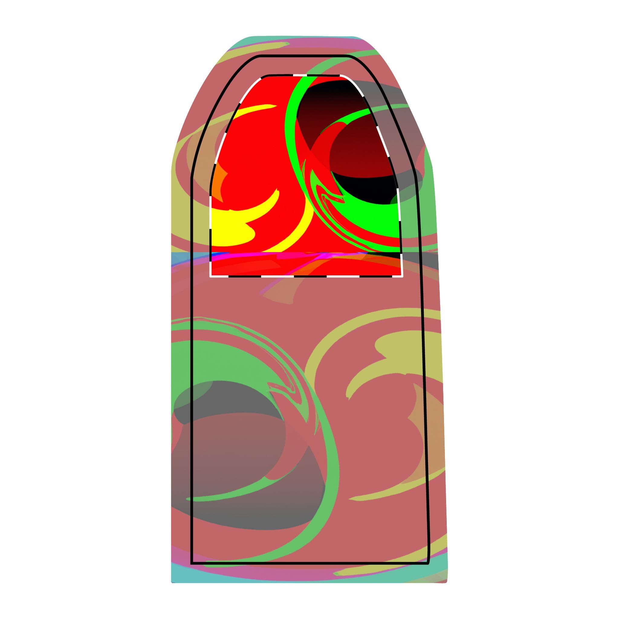 "Velvet Sunburst" - Sling Bag