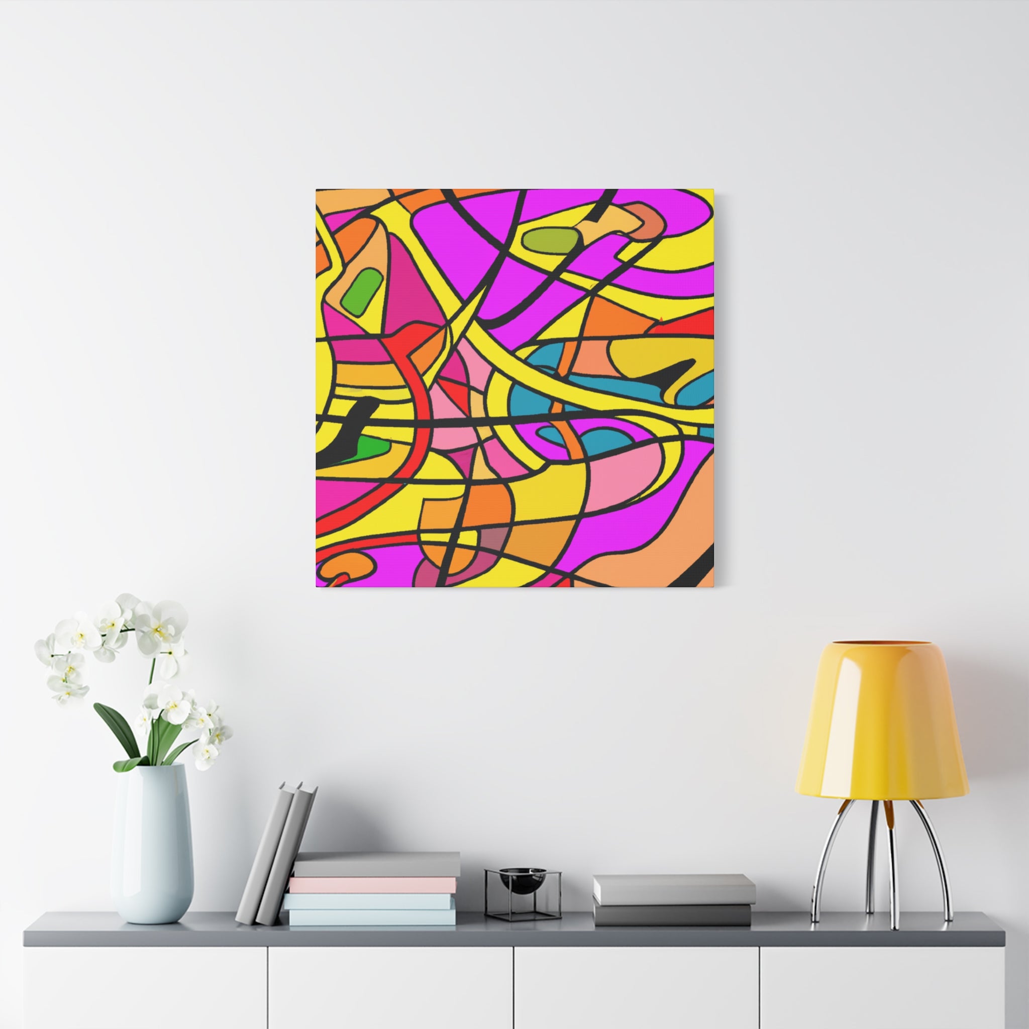 Groovy Kaleidoscope - Canvas