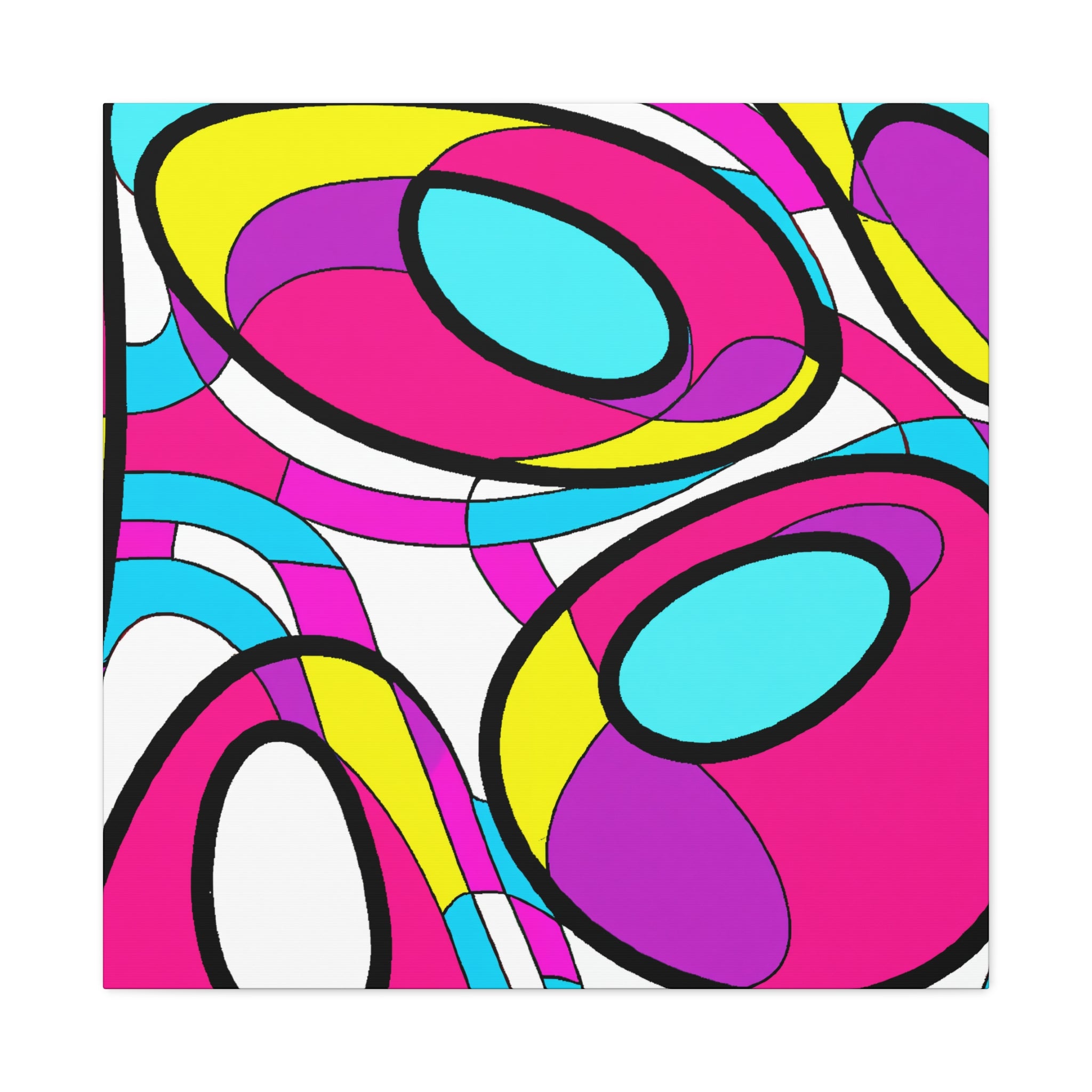 Groovy Kaleidoscope - Canvas