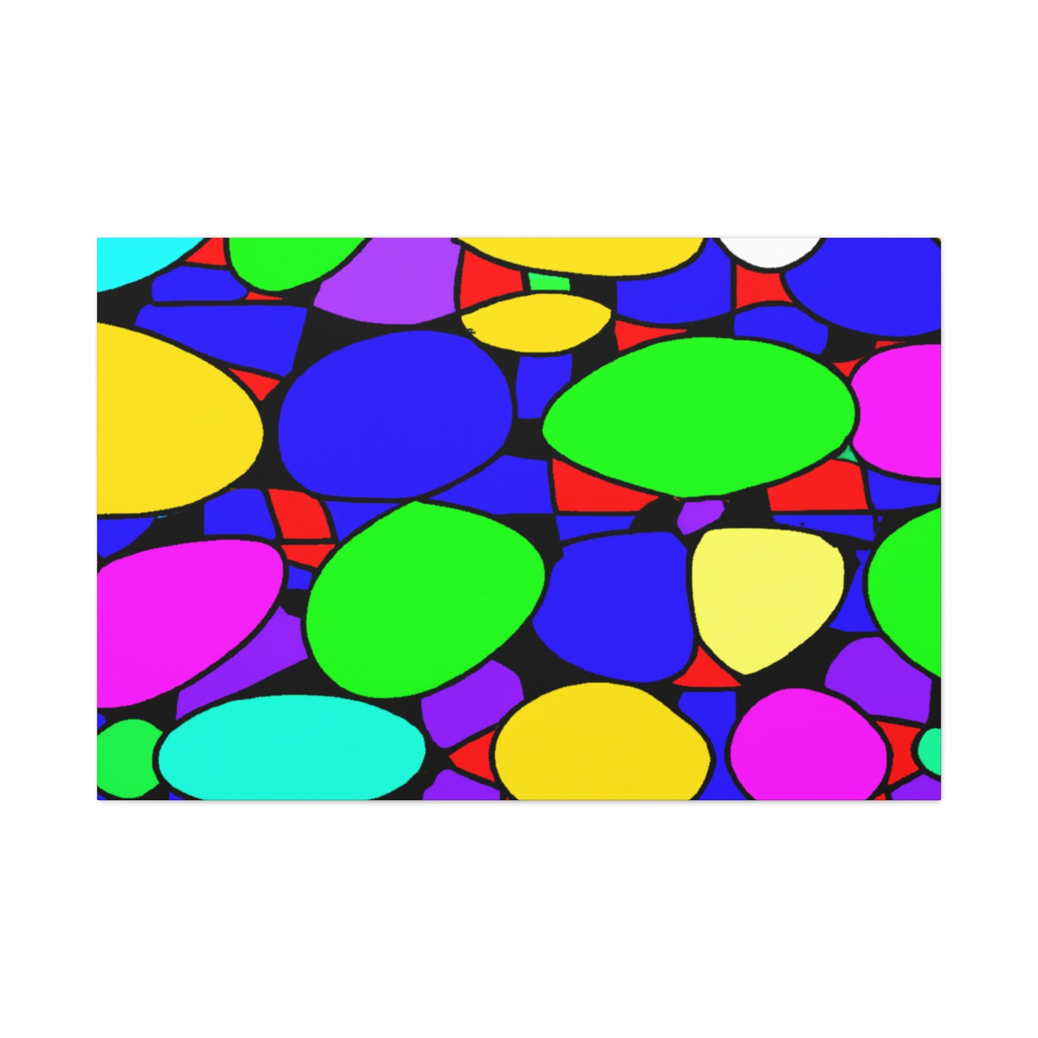 Groovy Kaleidoscope - Canvas