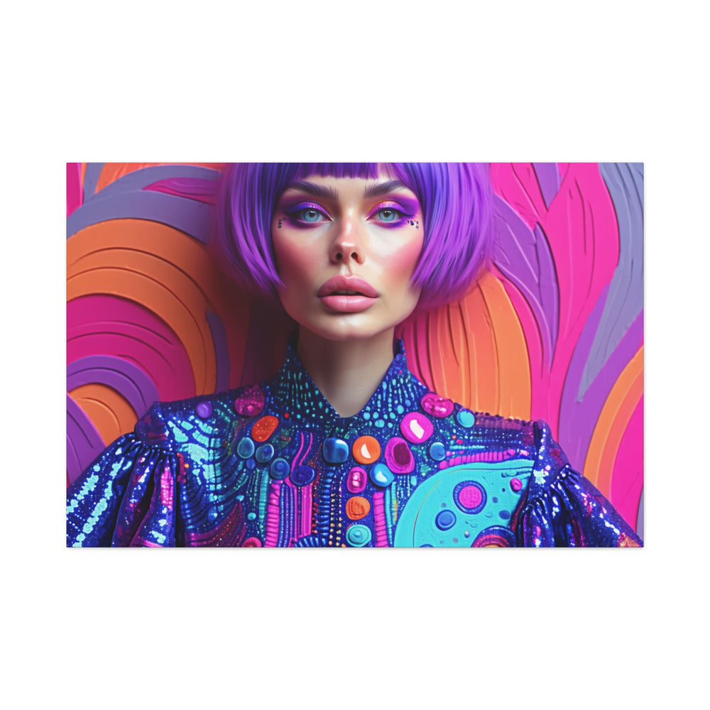 Groovy Vortex - Canvas