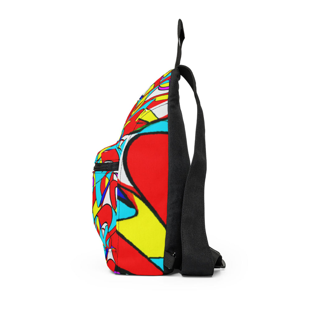 "Brightly Glimmers Psychedelica" - Sling Bag