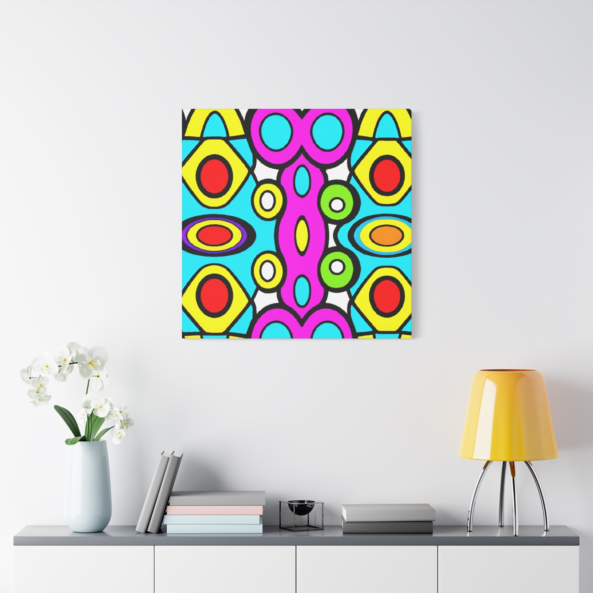 Groovy Kaleidoscope - Canvas