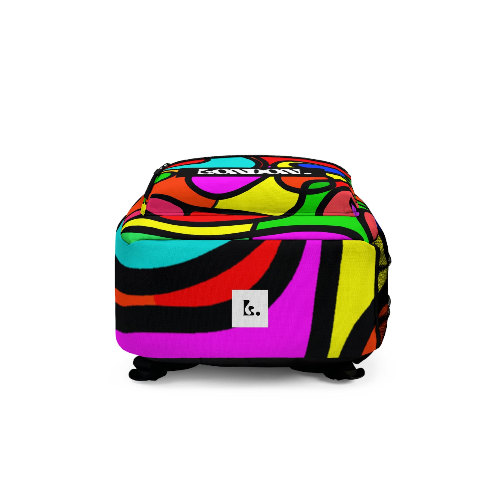 "Groovy Kaleidoscope Emporium" - Backpack