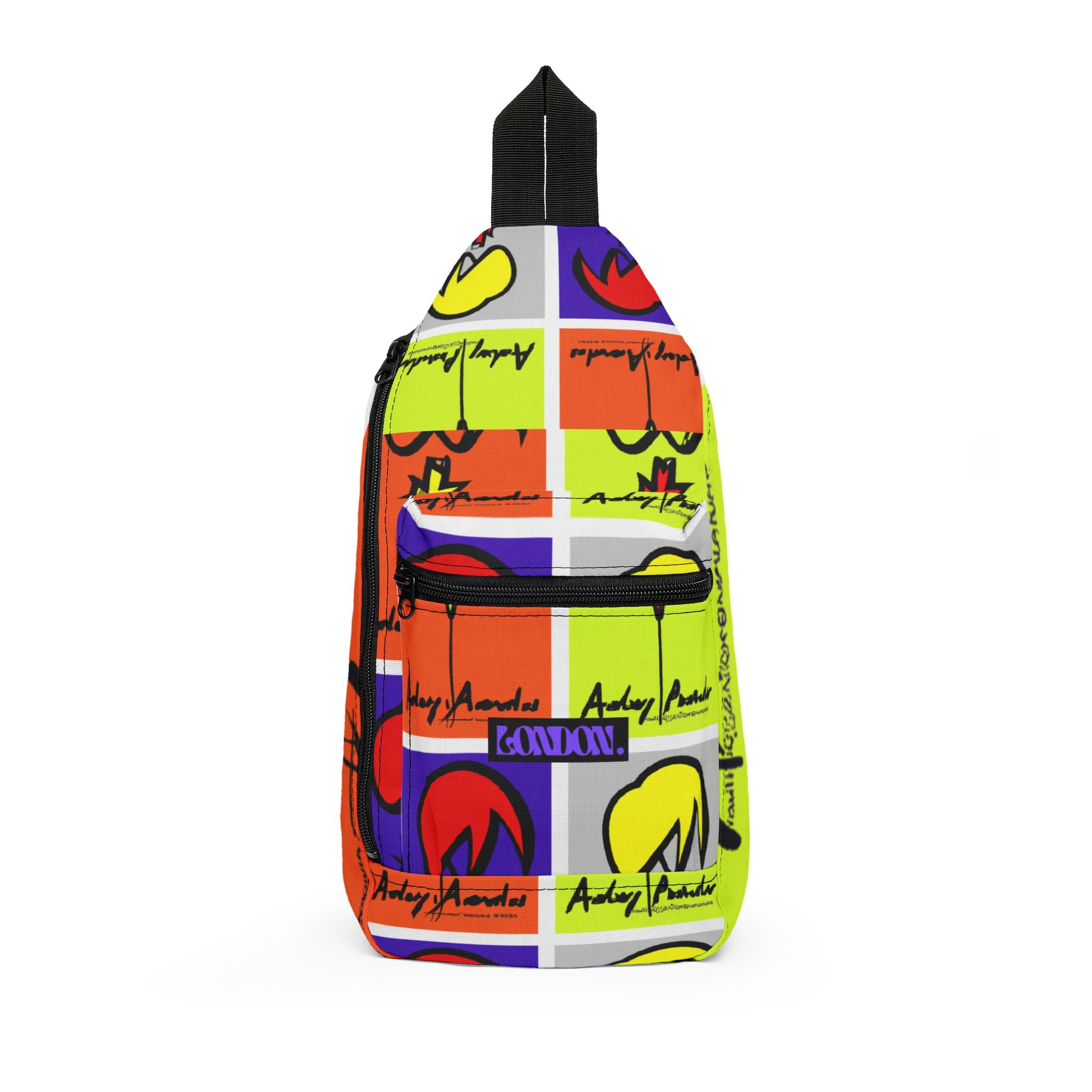 "Groovy Delights: Ode to Opulence" - Sling Bag