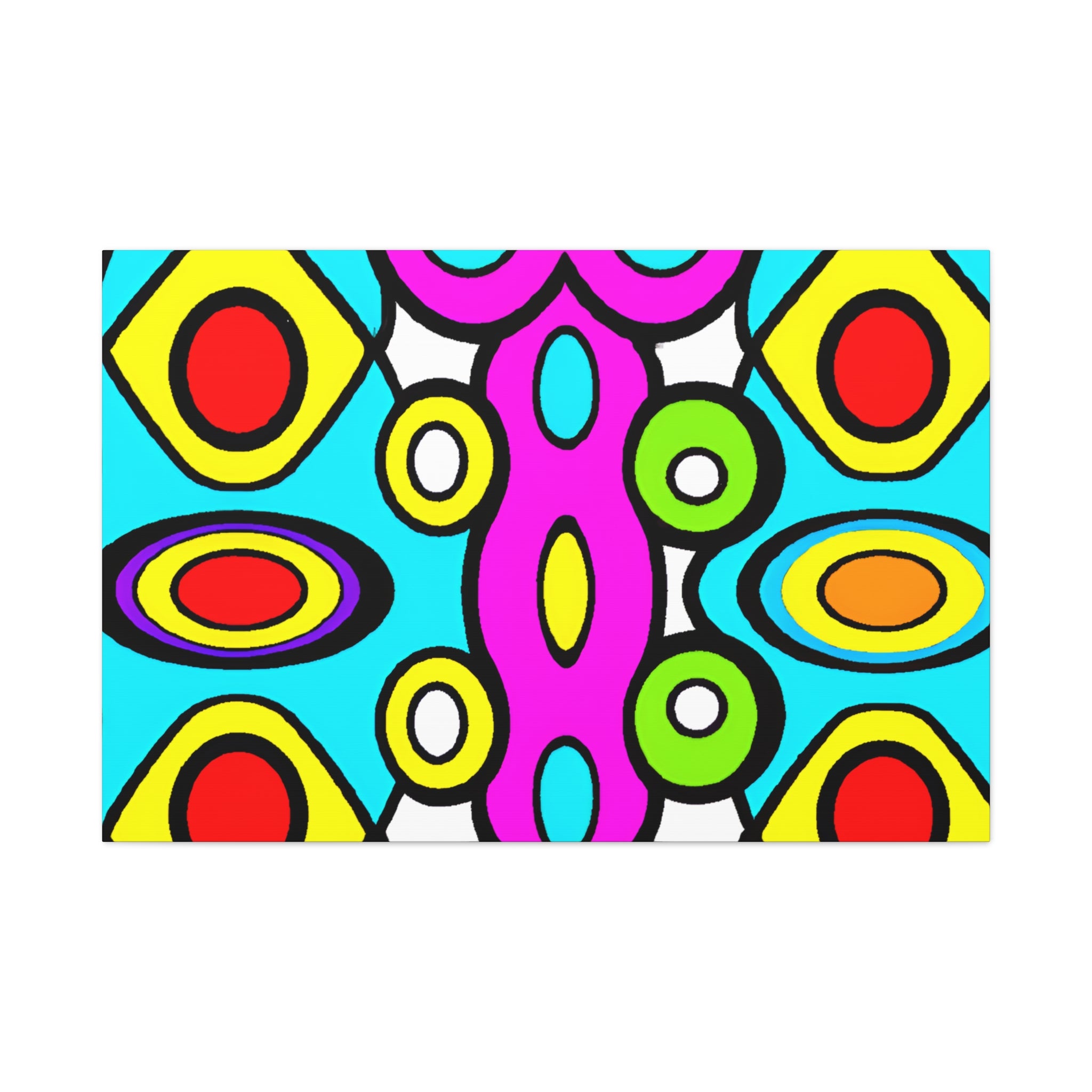 Groovy Kaleidoscope - Canvas