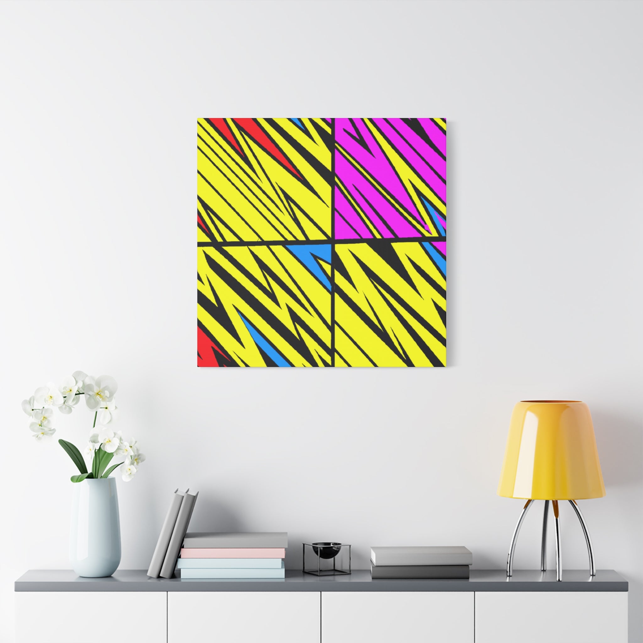 Groovy Kaleidoscope - Canvas