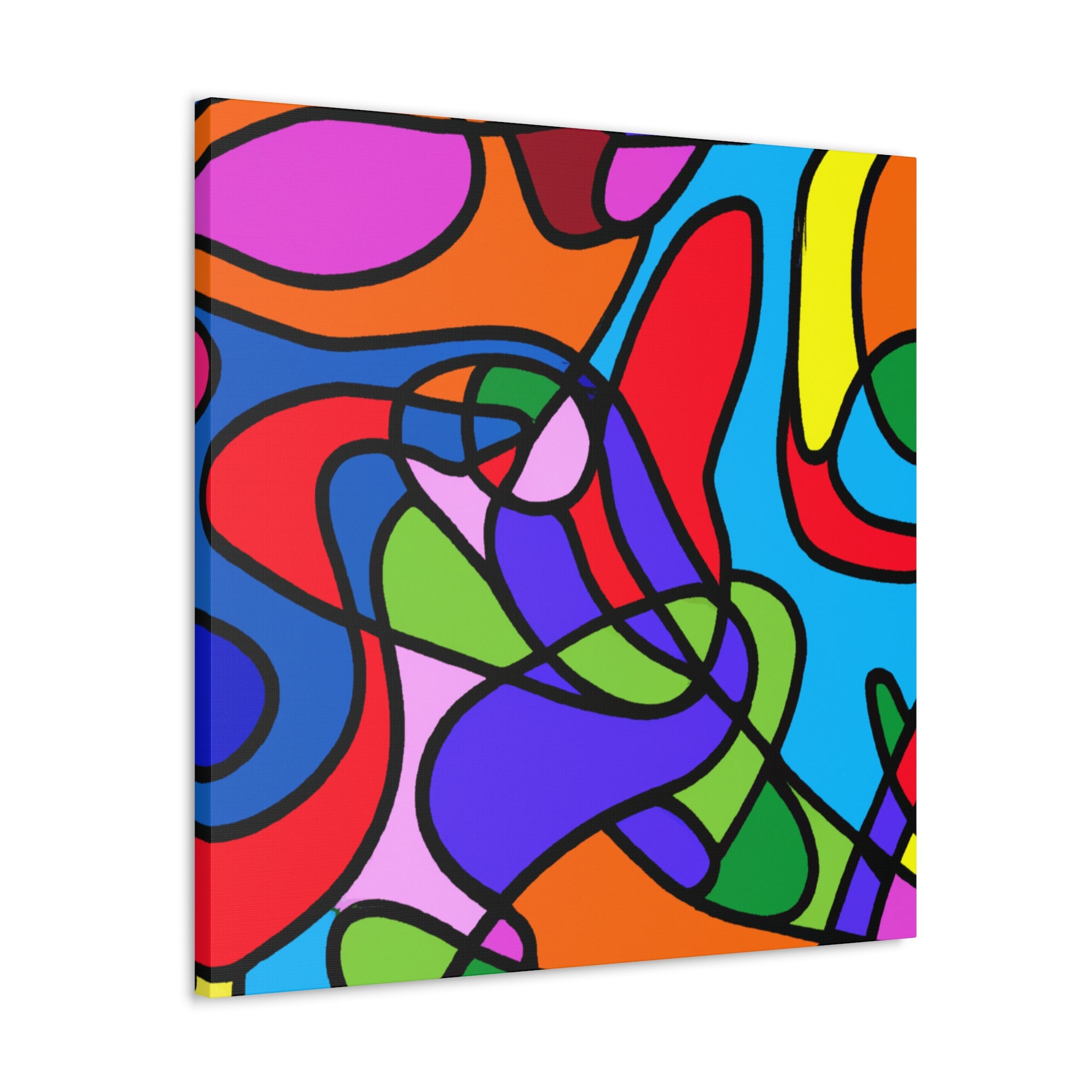 Groovy Kaleidoscope - Canvas