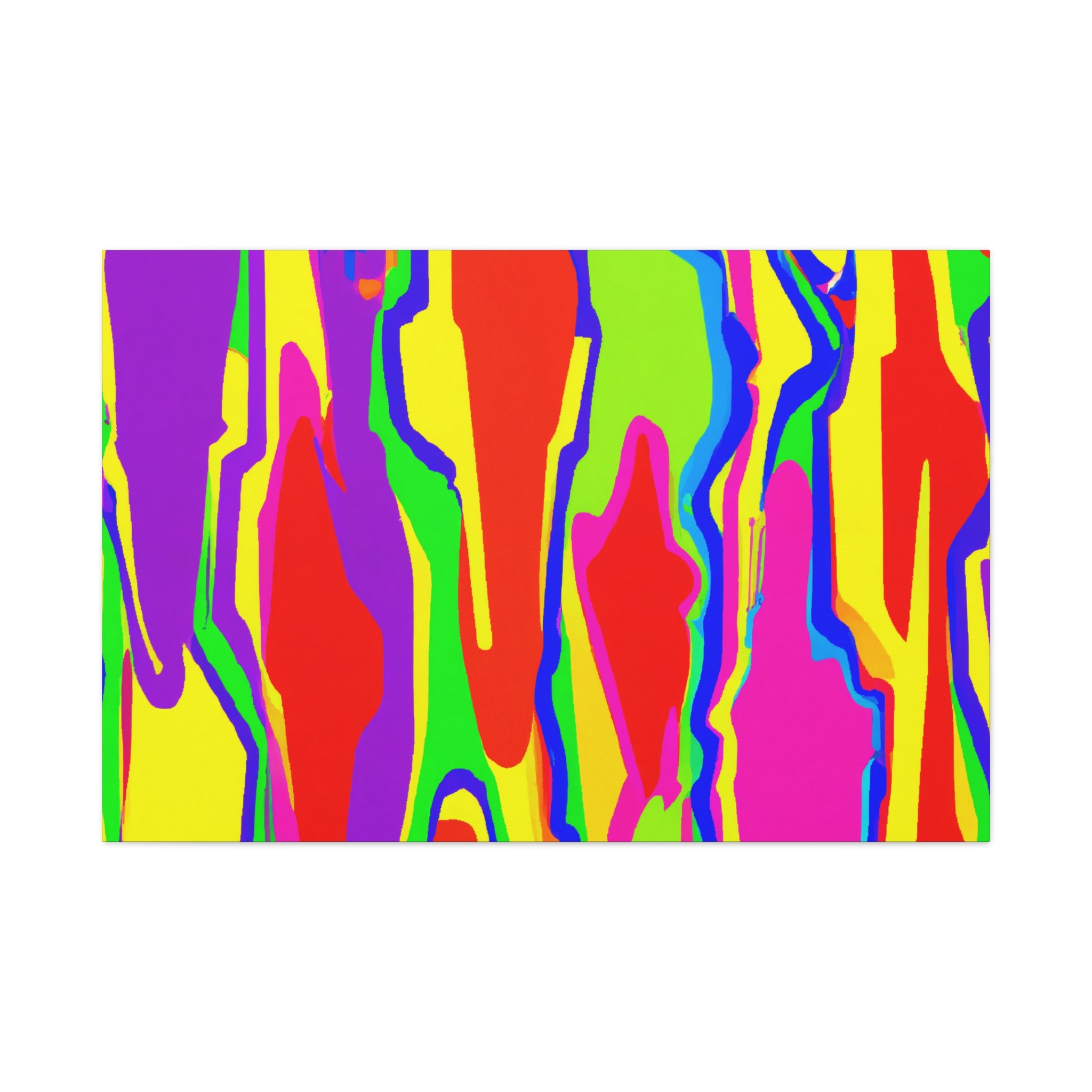 Groovy Kaleidoscope - Canvas