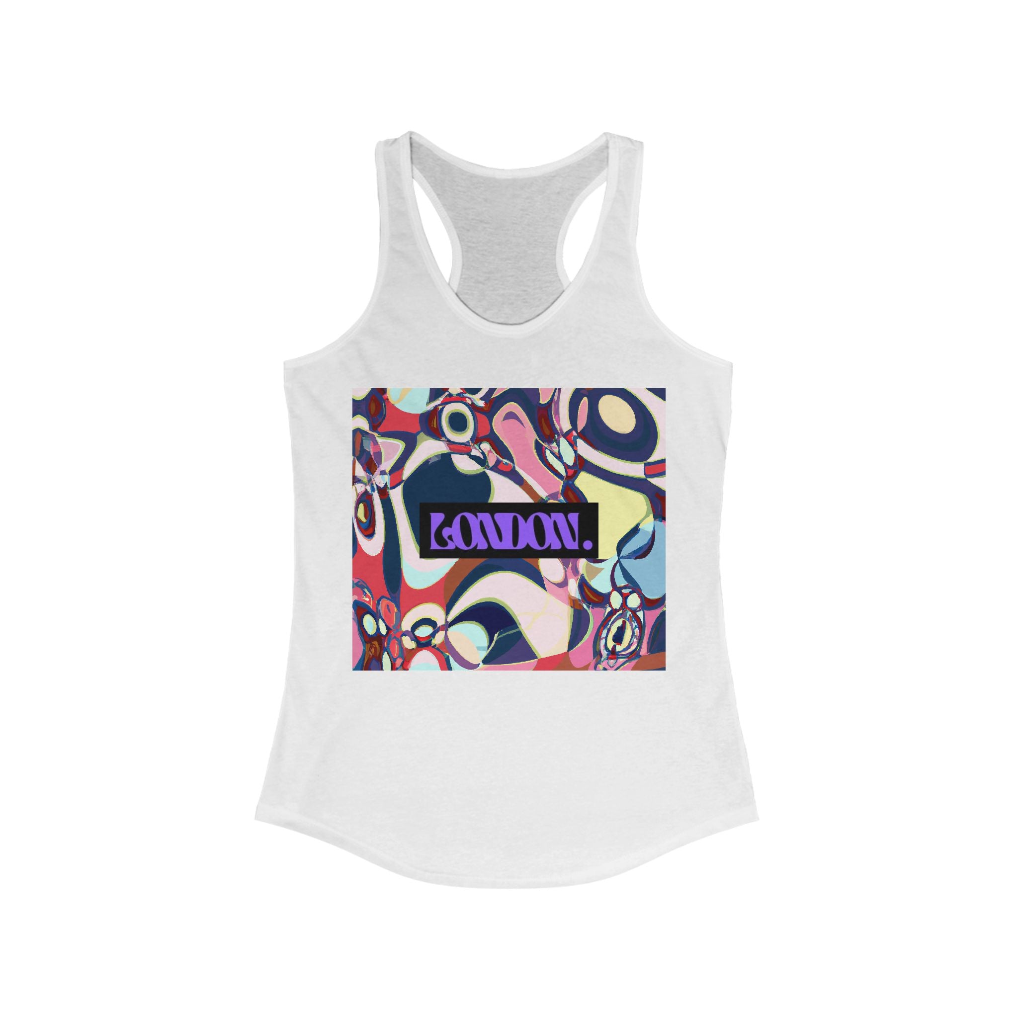 "KaleidoGroove: Visions in Pop & Psychedelia" - Racerback Tank Top