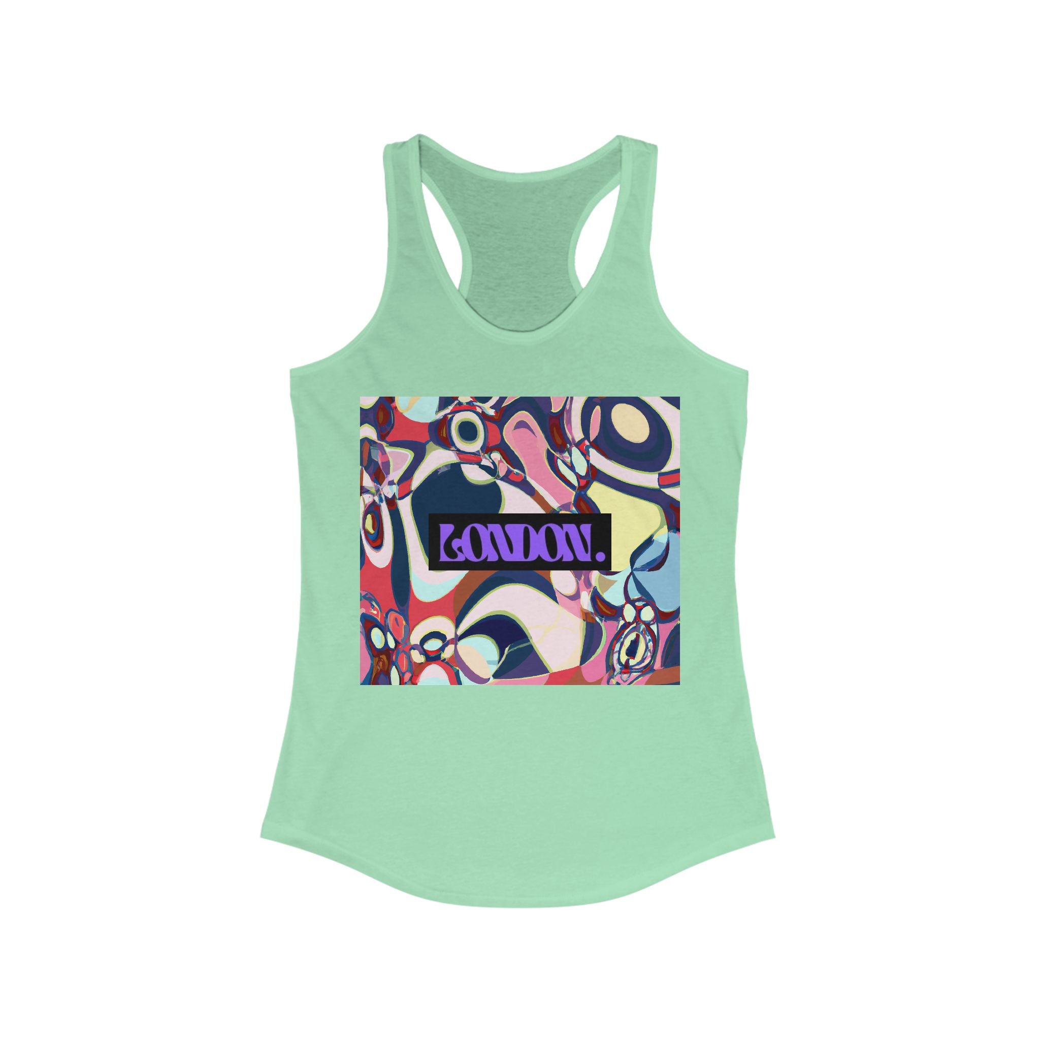 "KaleidoGroove: Visions in Pop & Psychedelia" - Racerback Tank Top