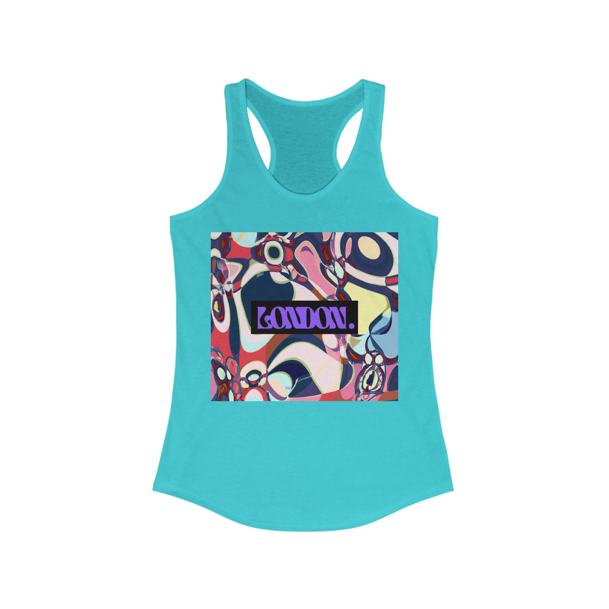 "KaleidoGroove: Visions in Pop & Psychedelia" - Racerback Tank Top