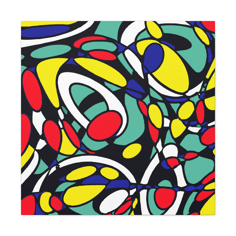 Groovy Kaleidoscope - Canvas