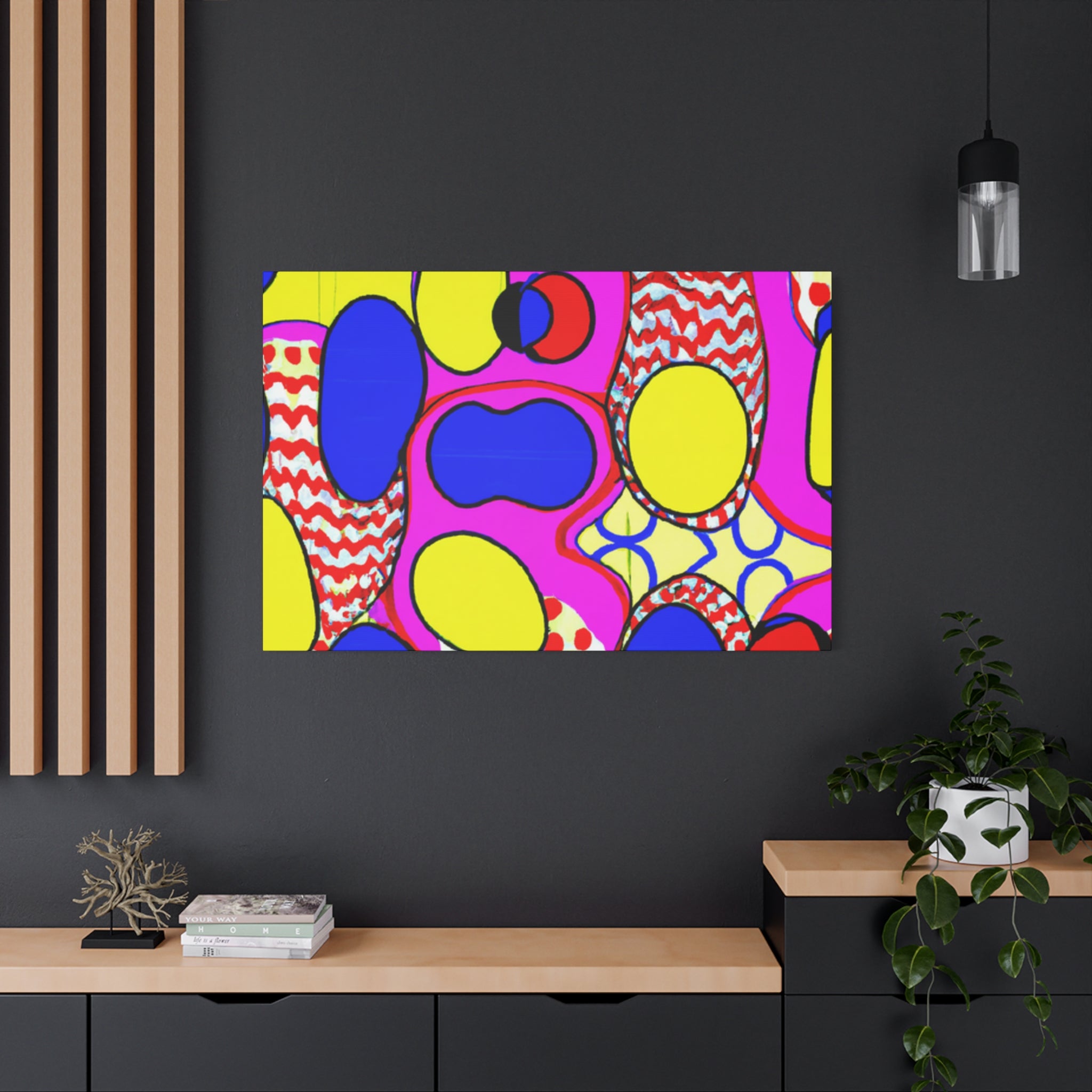 Groovy Kaleidoscope - Canvas