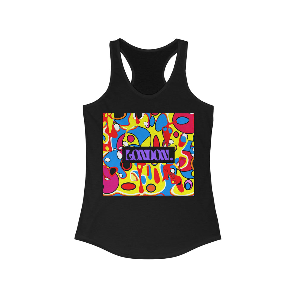 Violet HippyDaze - Racerback Tank Top