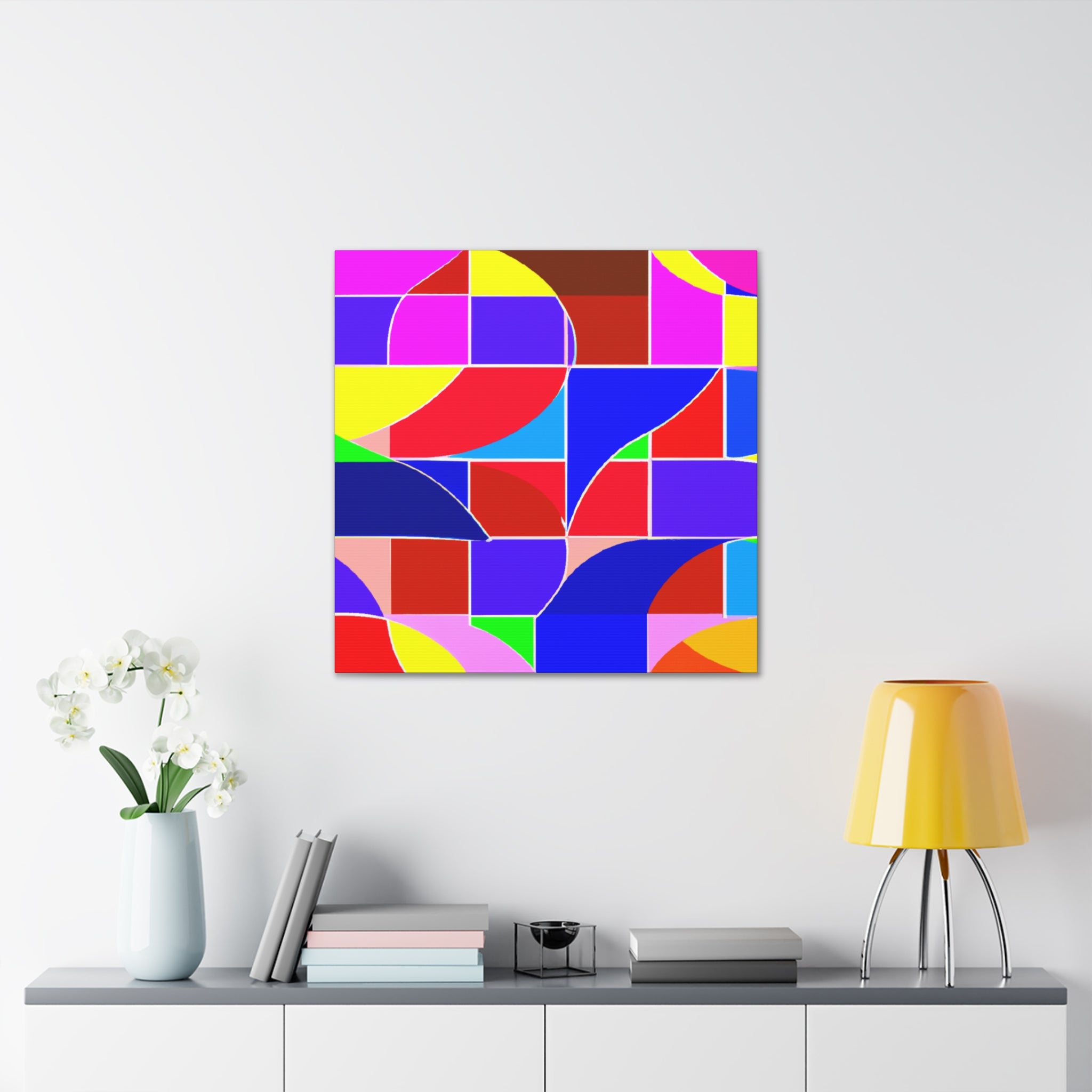 Groovy Kaleidoscope - Canvas
