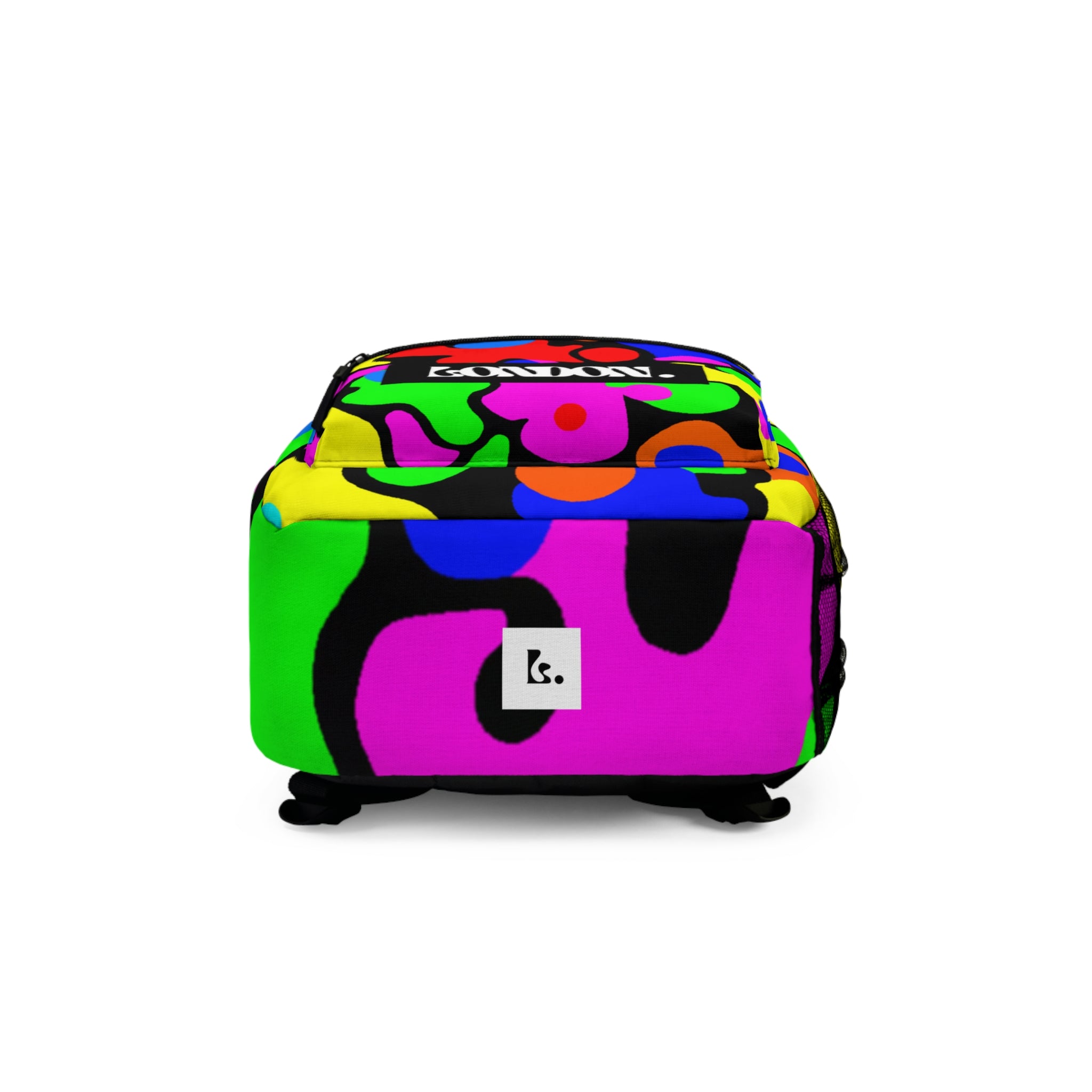 "Groovy Rainbows Vintage Bazaar" - Backpack