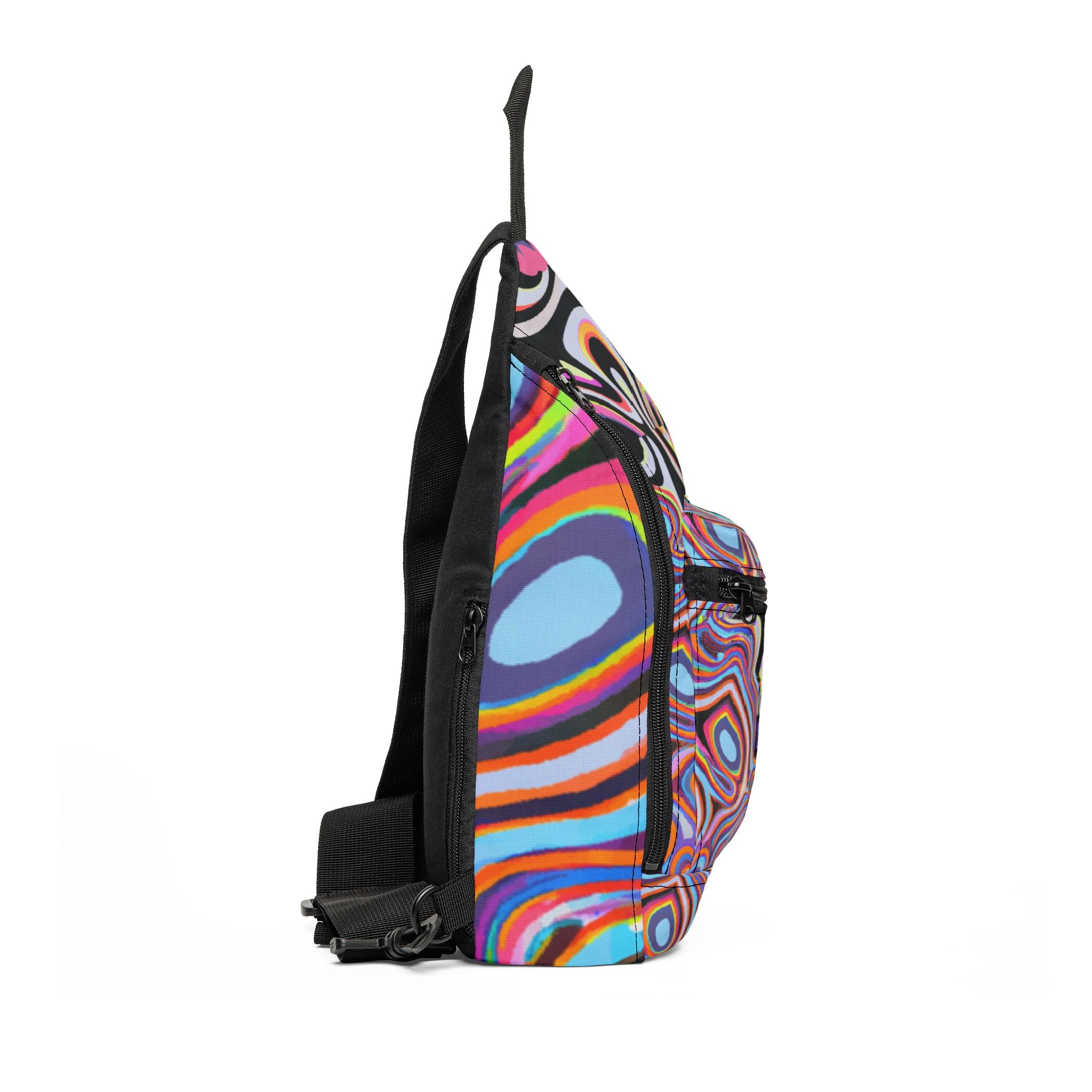 "Kaleidoscopic Haze" - Sling Bag