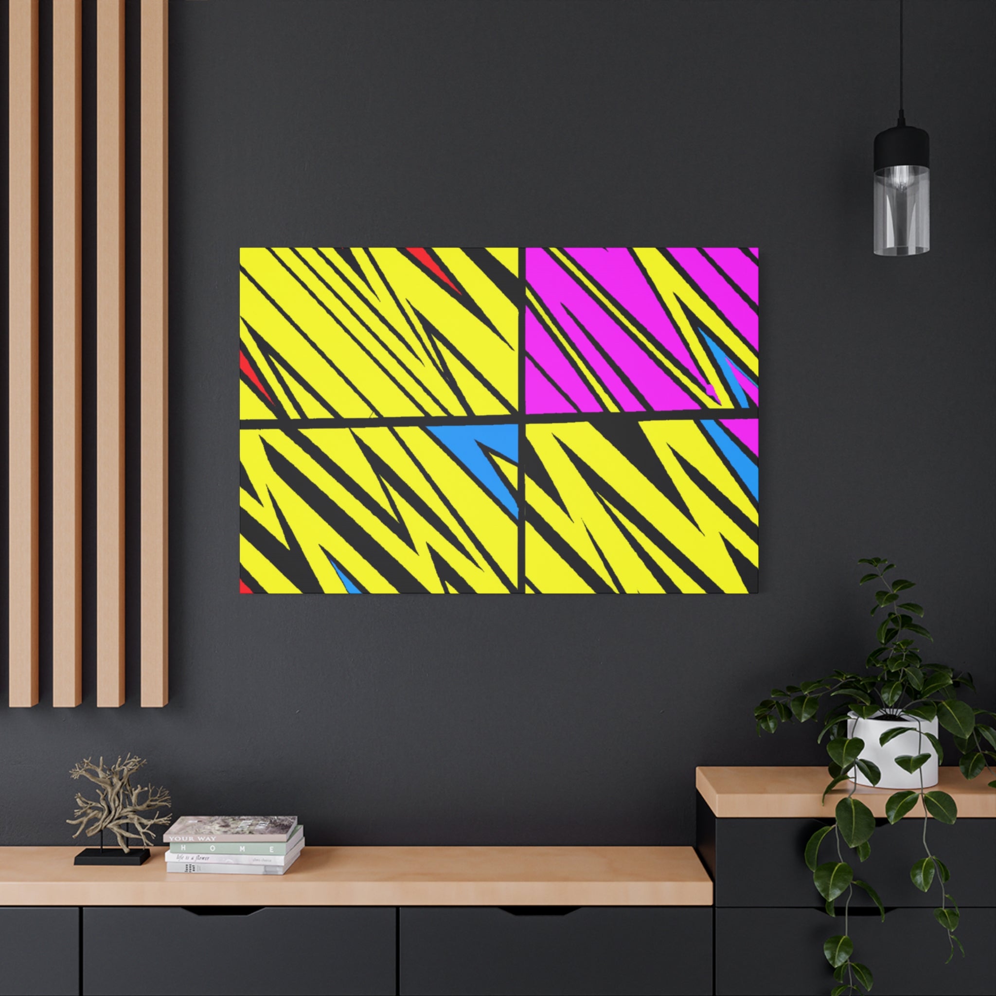 Groovy Kaleidoscope - Canvas