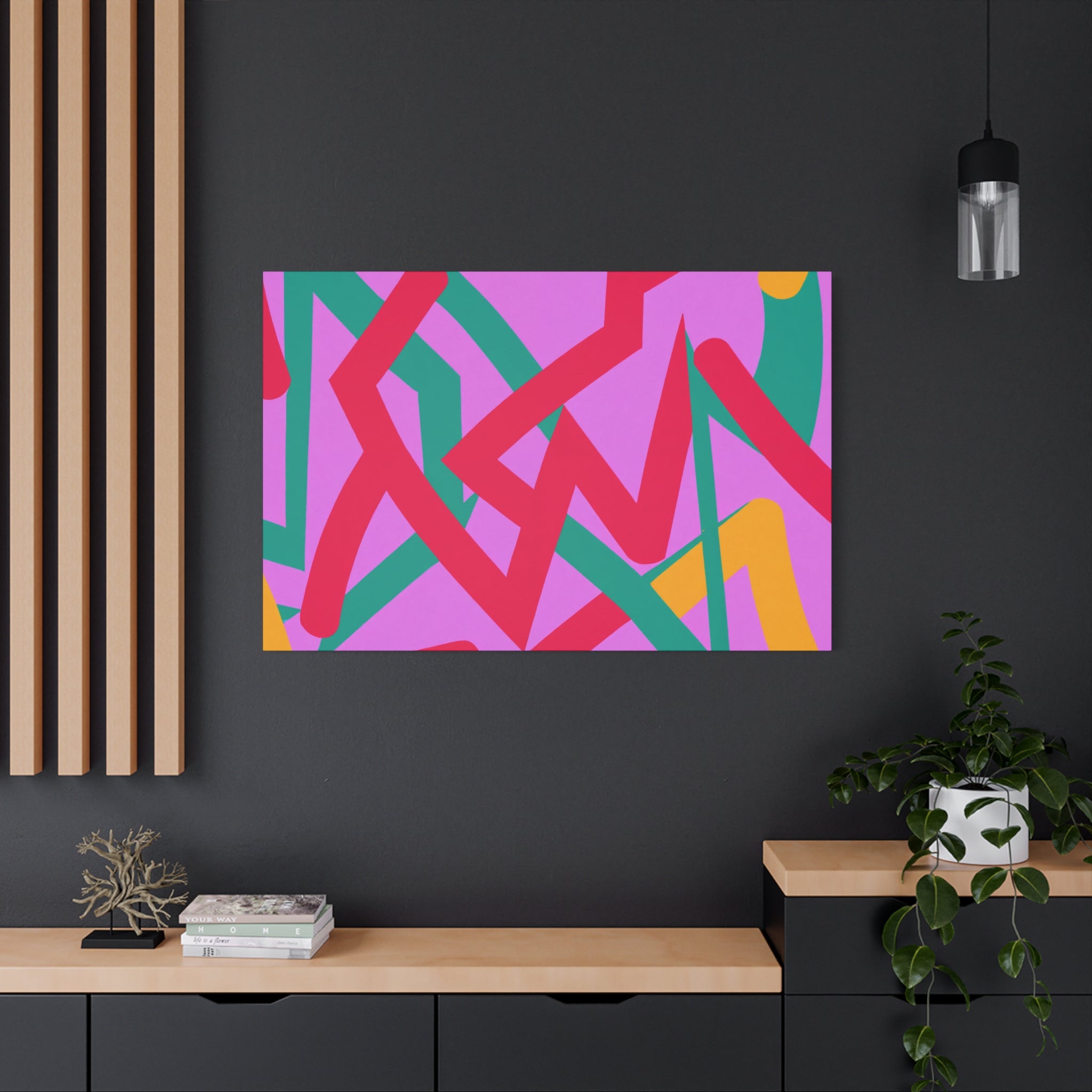 Groovy Kaleidoscope - Canvas