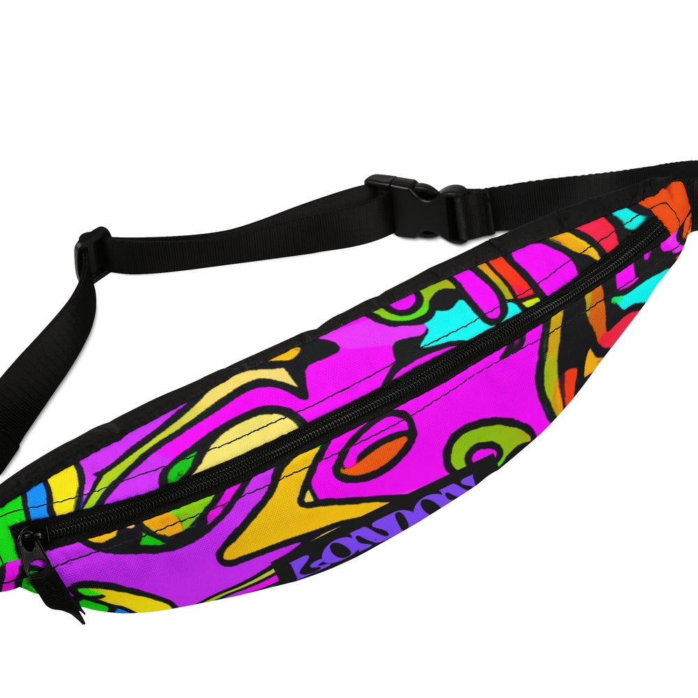 "Groovy Geometric Galaxy" - Fanny Pack