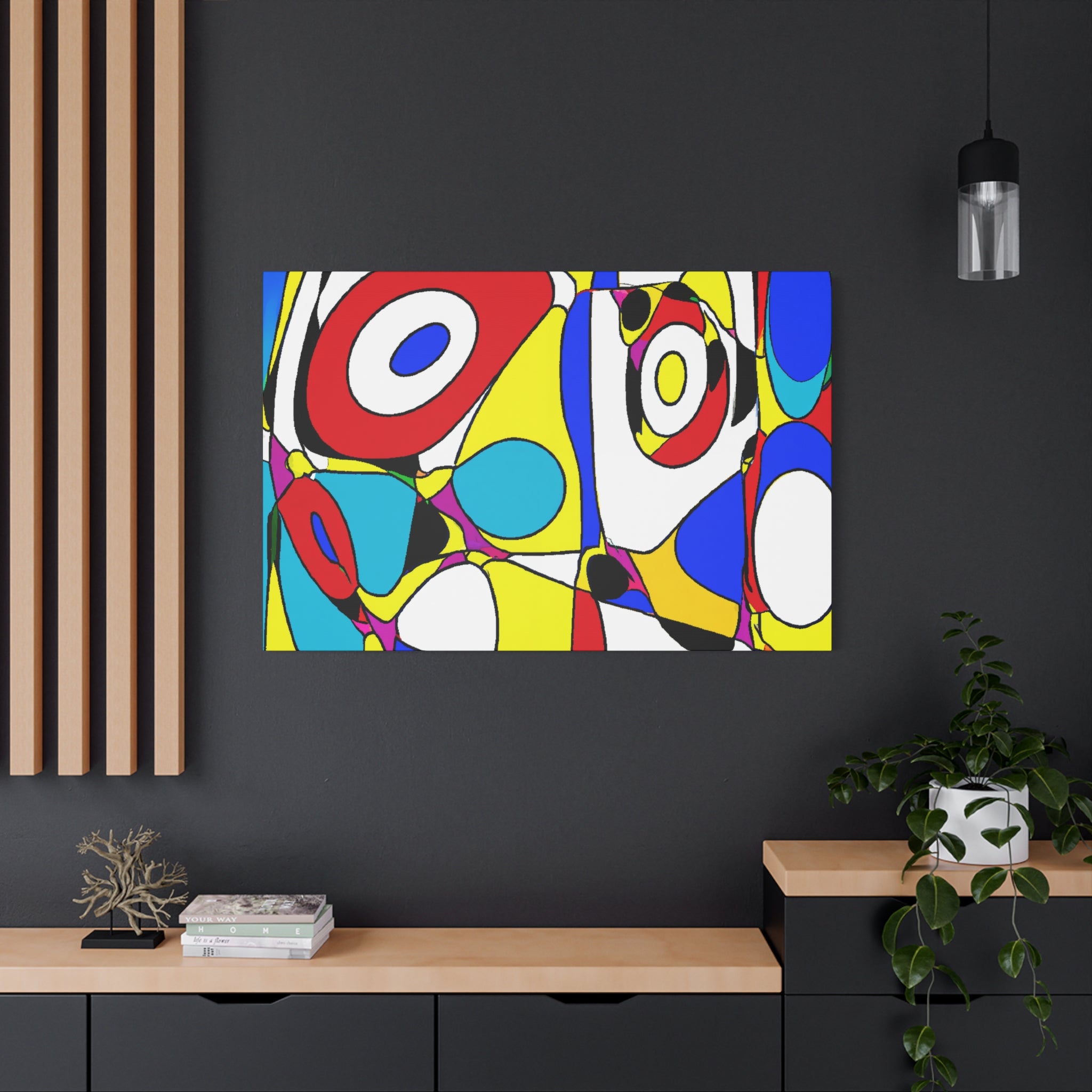 Groovy Kaleidoscope - Canvas