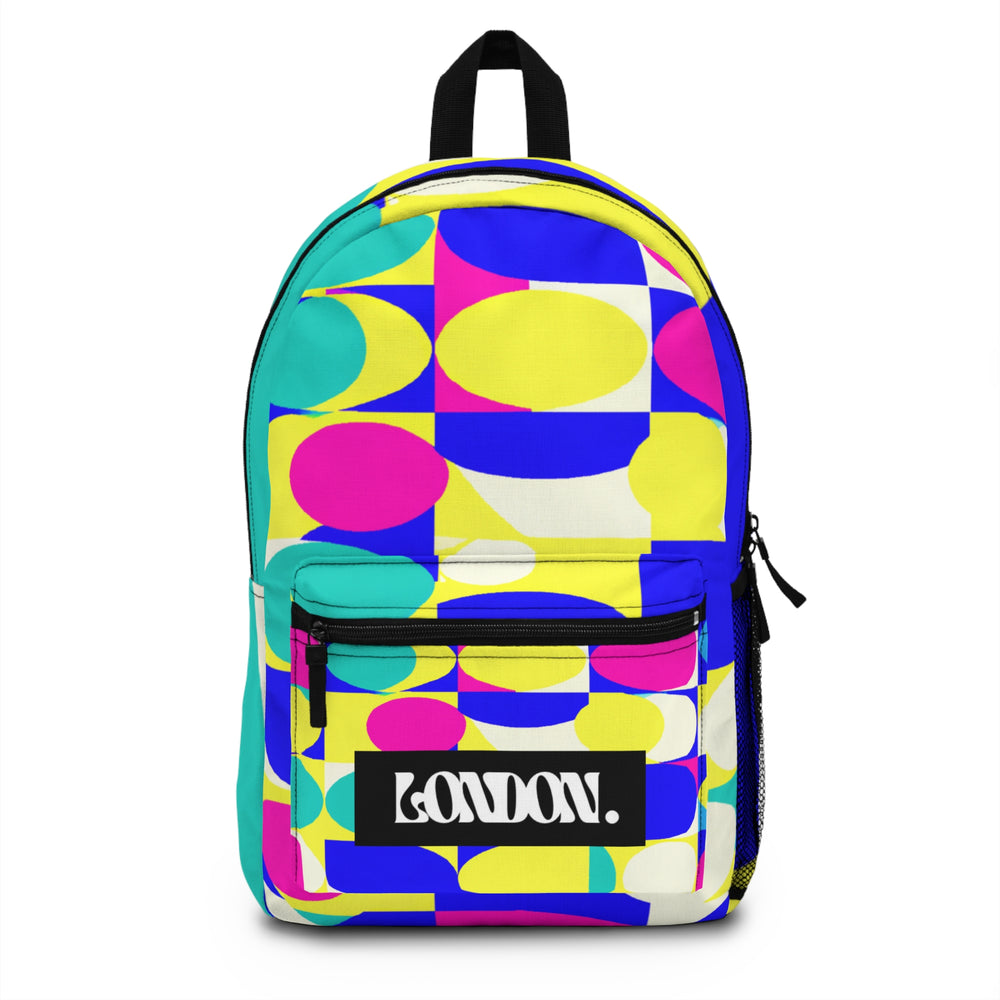 "Groovy Prism Pop Boutique" - Backpack