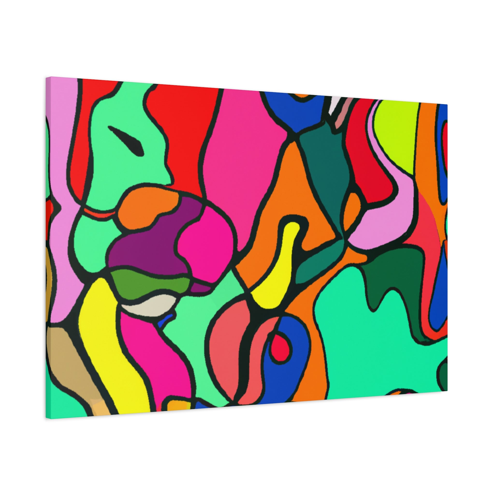 Groovy Kaleidoscope - Canvas