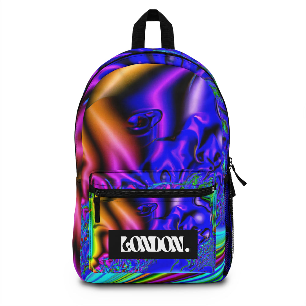 "Groovy Aquarius Revolution Designs" - Backpack