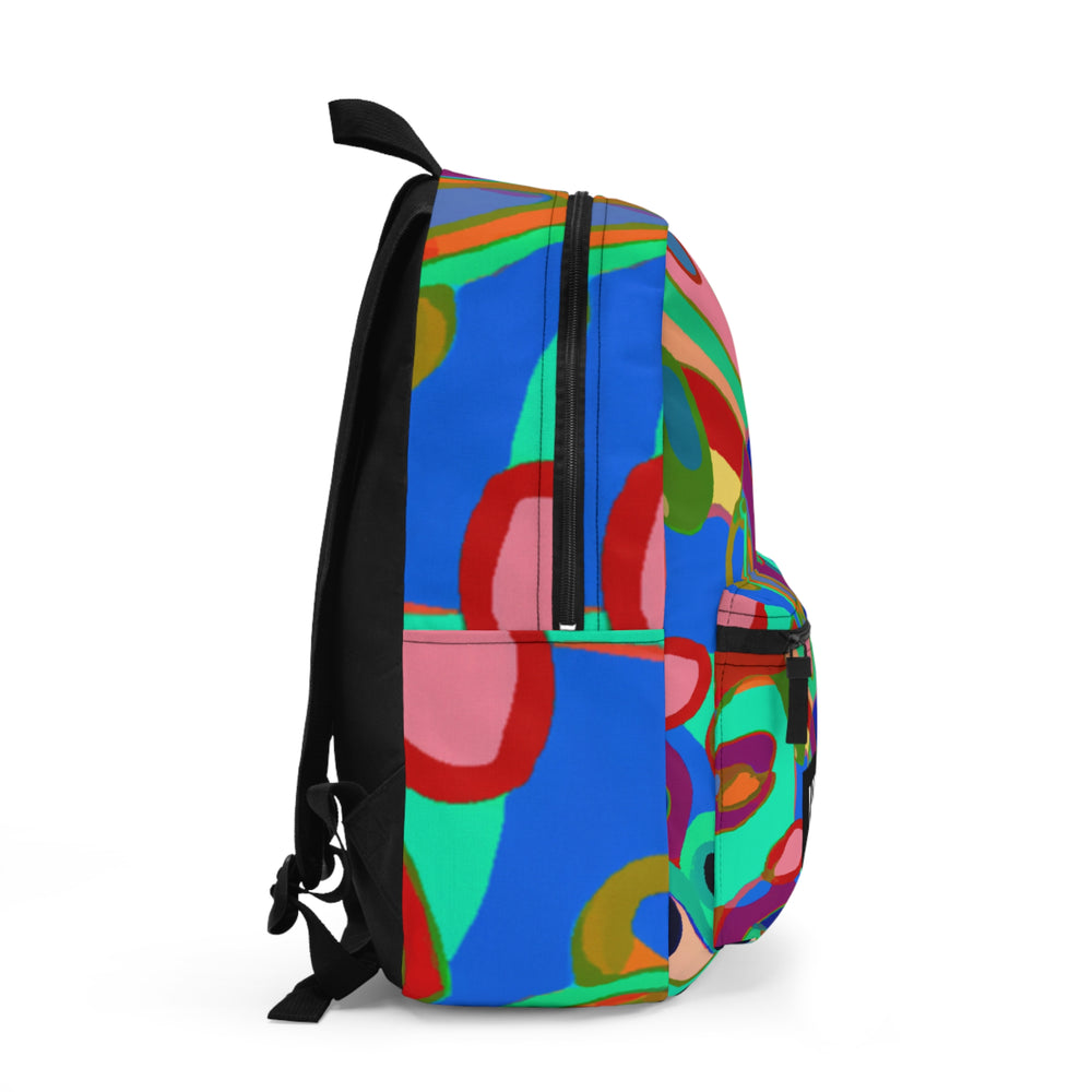 "Groovy Spectra-Revival Bazaar" - Backpack