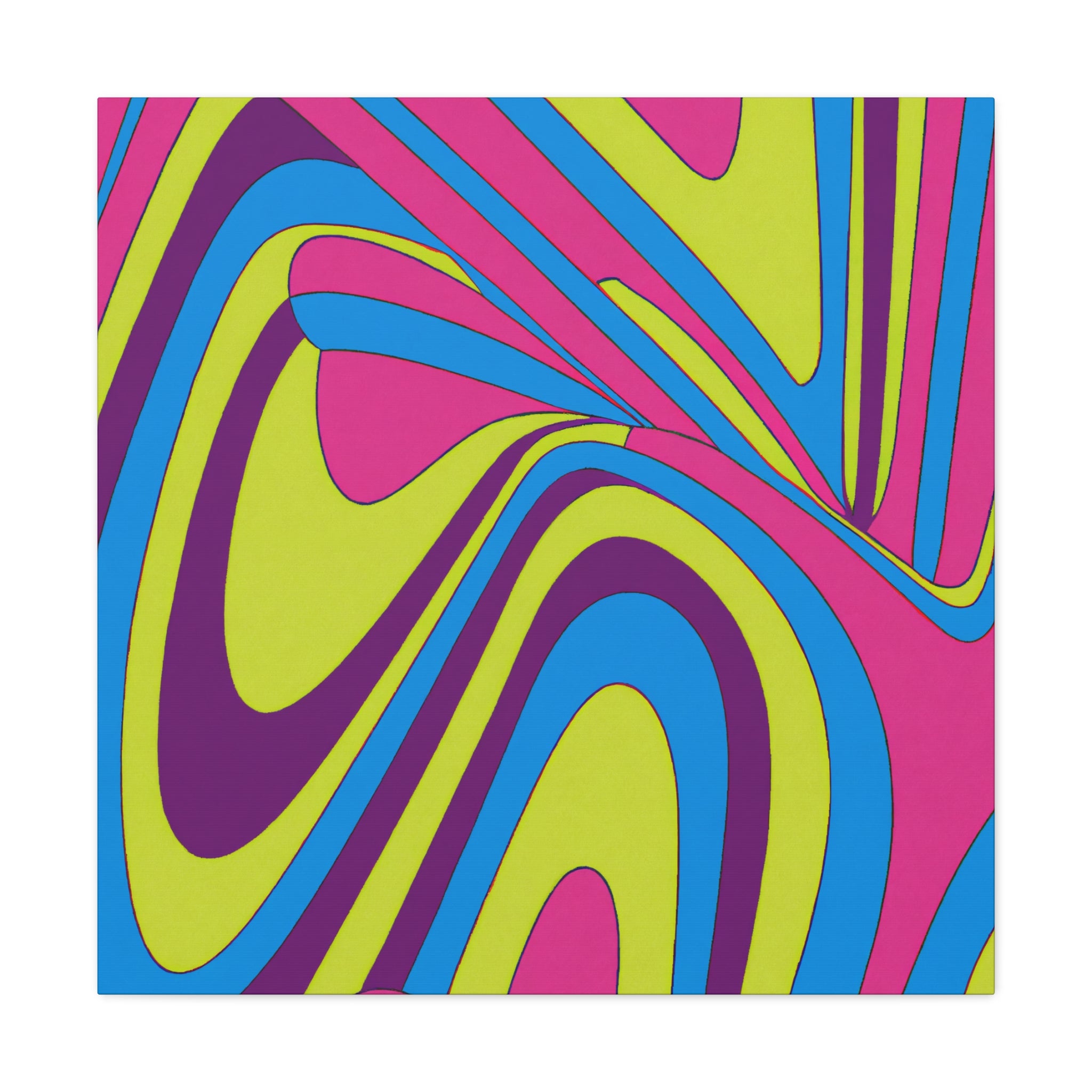Groovy Vortex - Canvas
