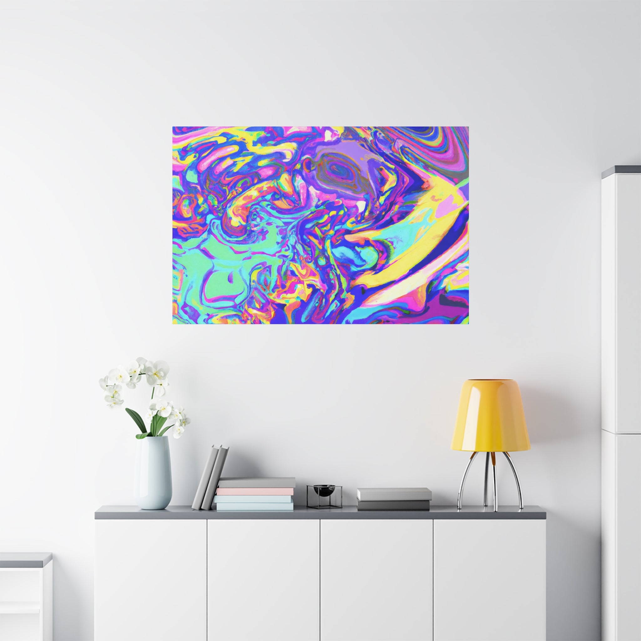 Groovy Kaleidoscope - Canvas