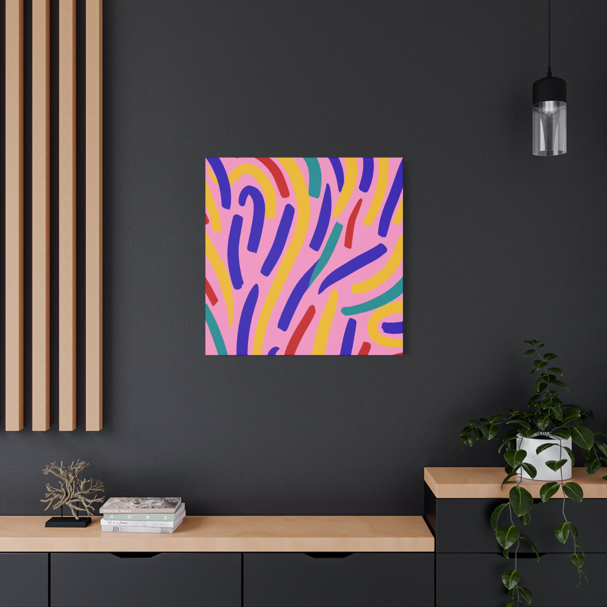Groovy Kaleidoscope - Canvas