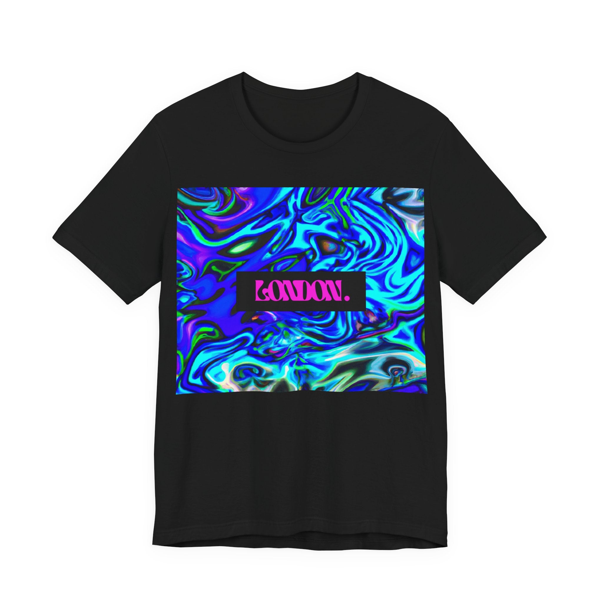 "Groovy Gaze: Retro Pop & Psychedelic Threads" - Tee