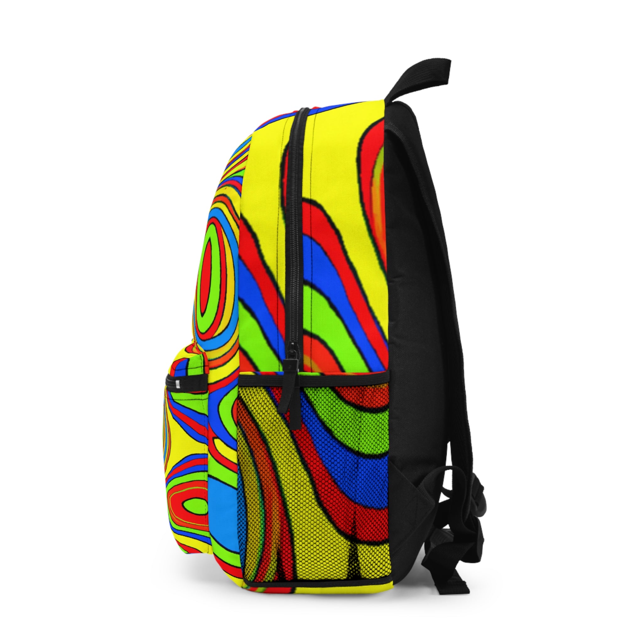 "Groovy Vortex Pop Boutique" - Backpack