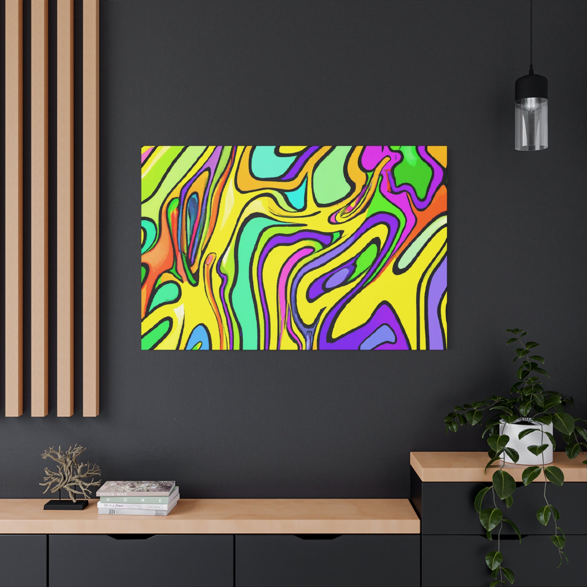 Groovy Whirlwind - Canvas