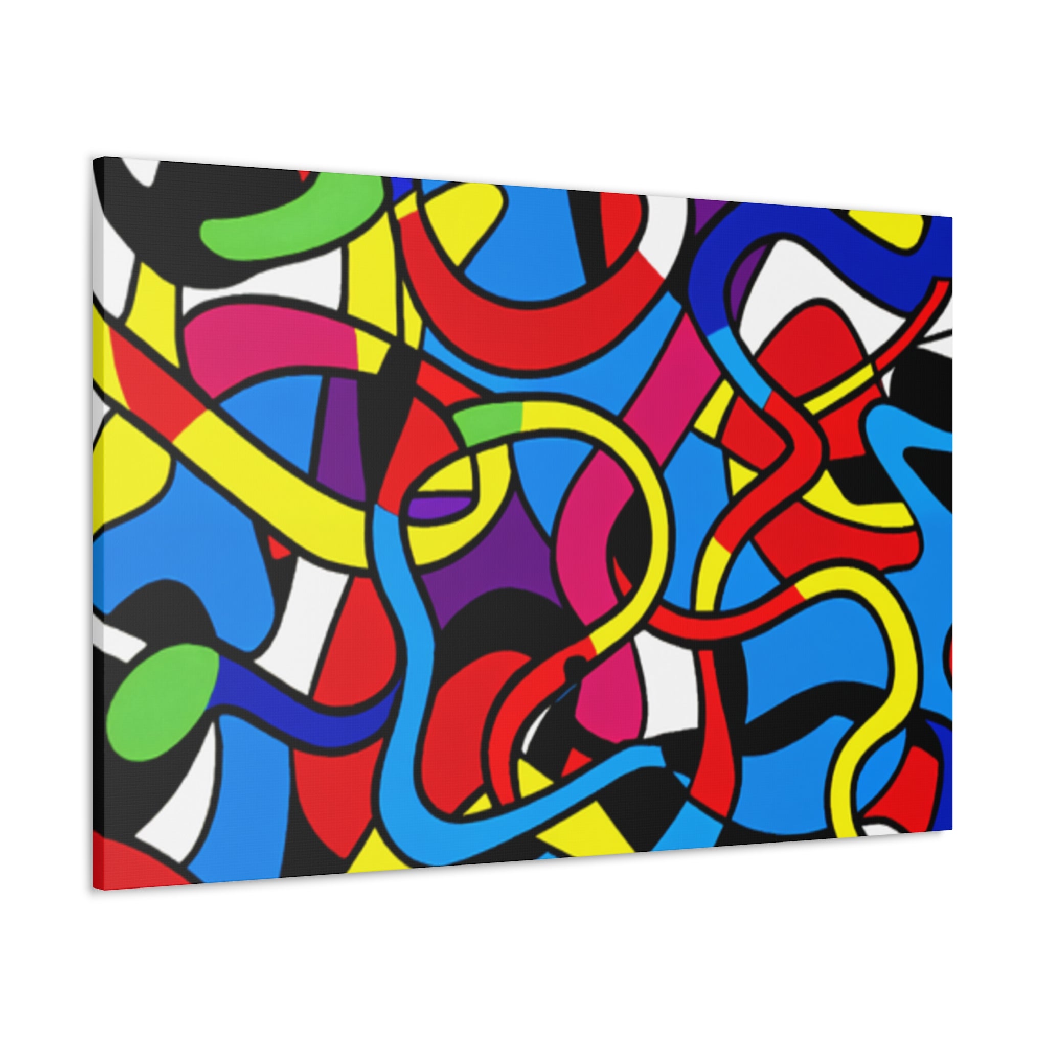 Groovy Kaleidoscope - Canvas