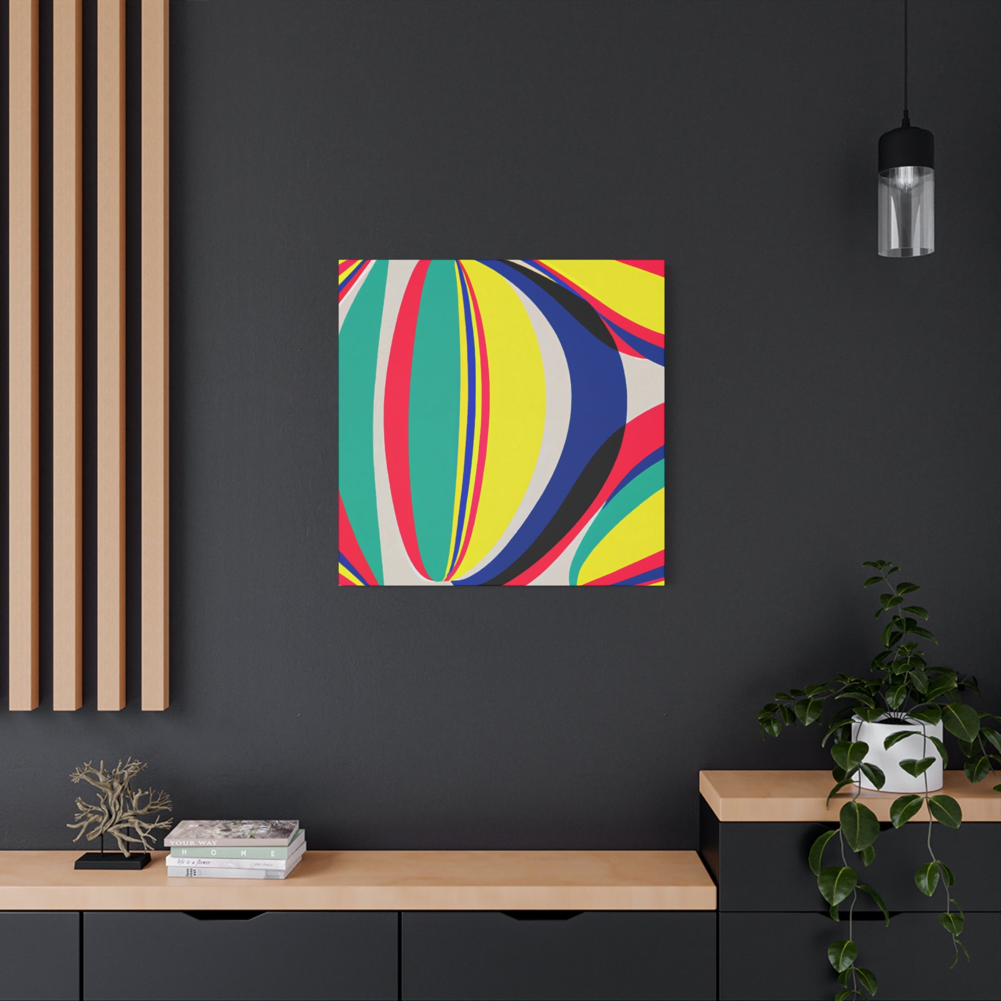 Groovy Nebula - Canvas