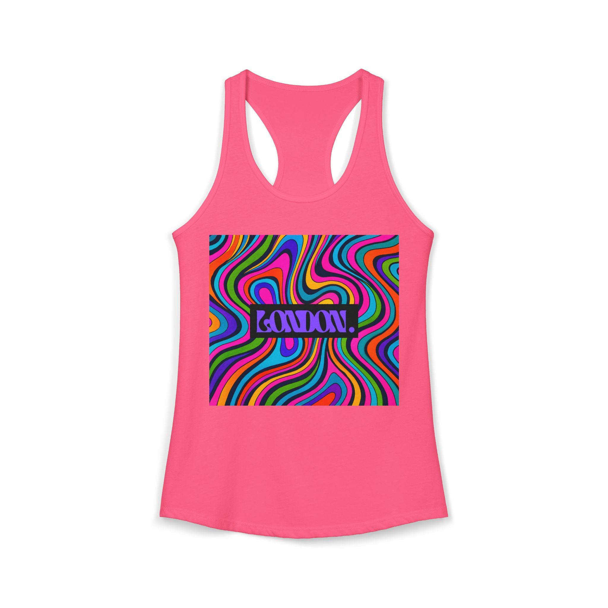 "Velvet Kaleidoscope" - Racerback Tank Top