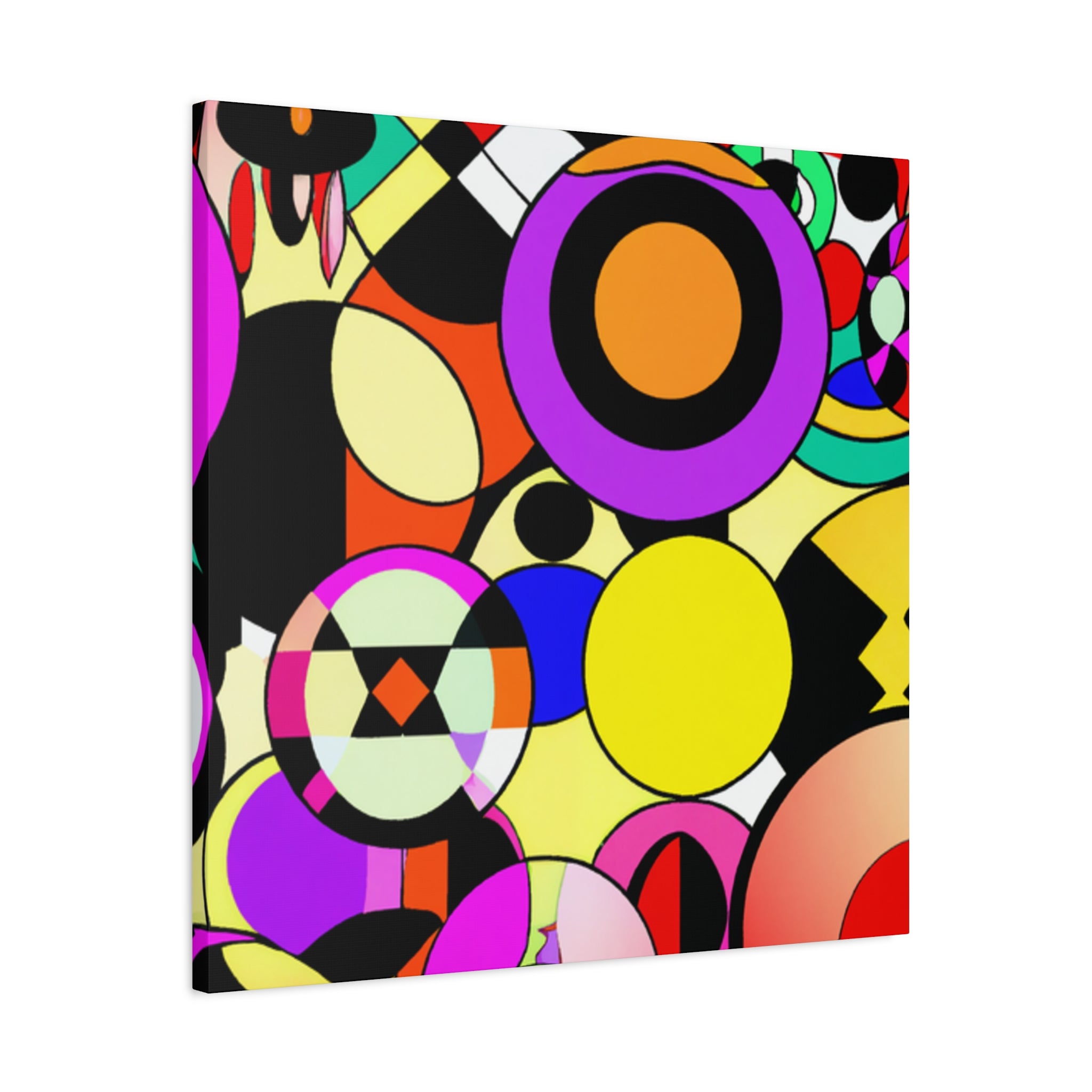 Groovy Kaleidoscope - Canvas