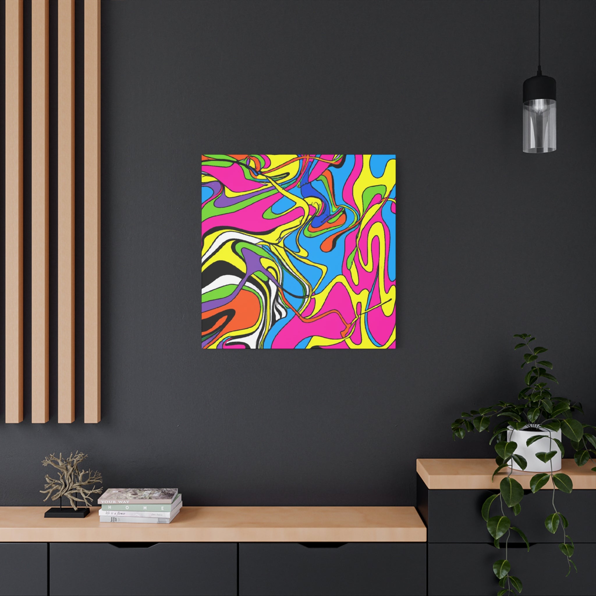 Groovy Vortex - Canvas