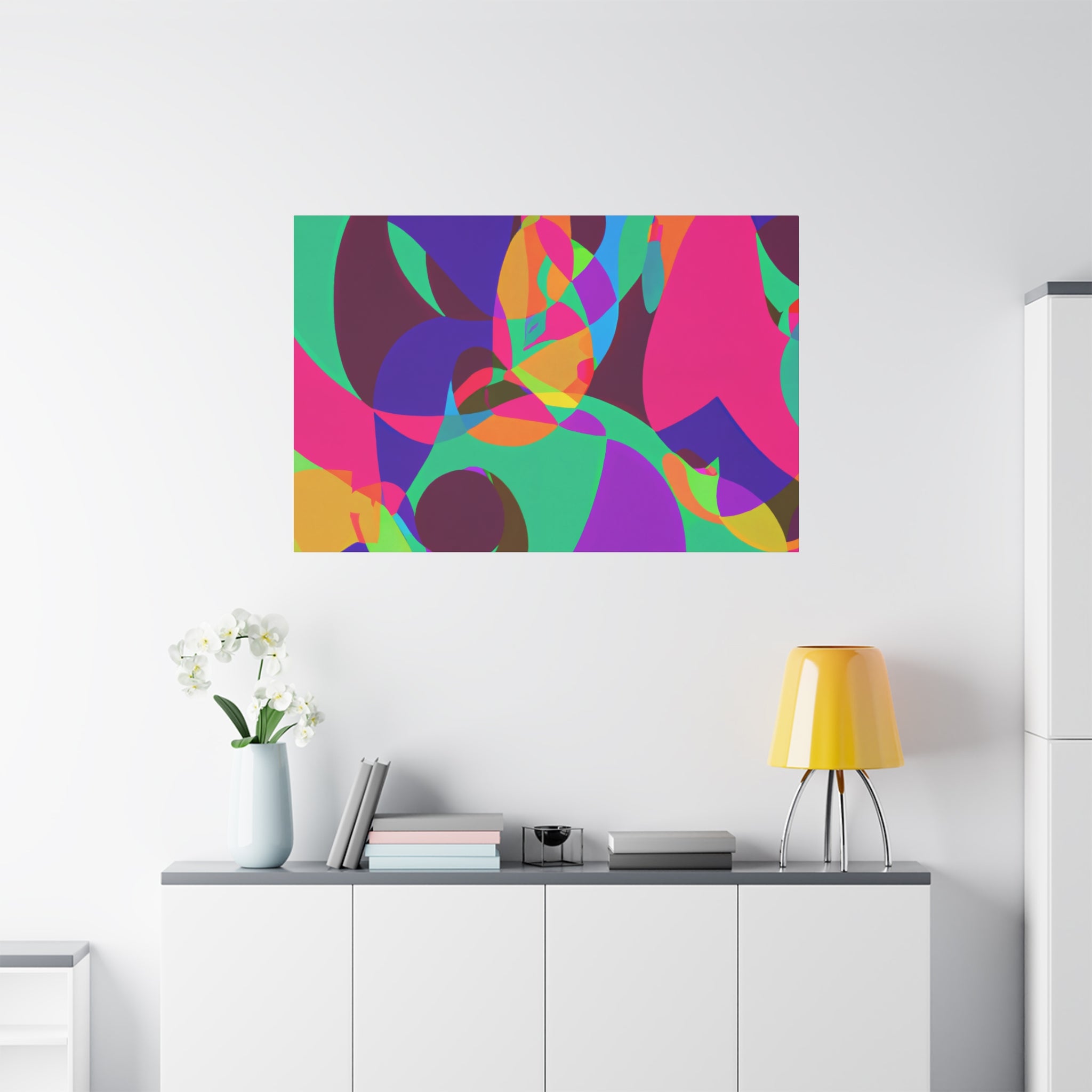 Groovy Kaleidoscope - Canvas