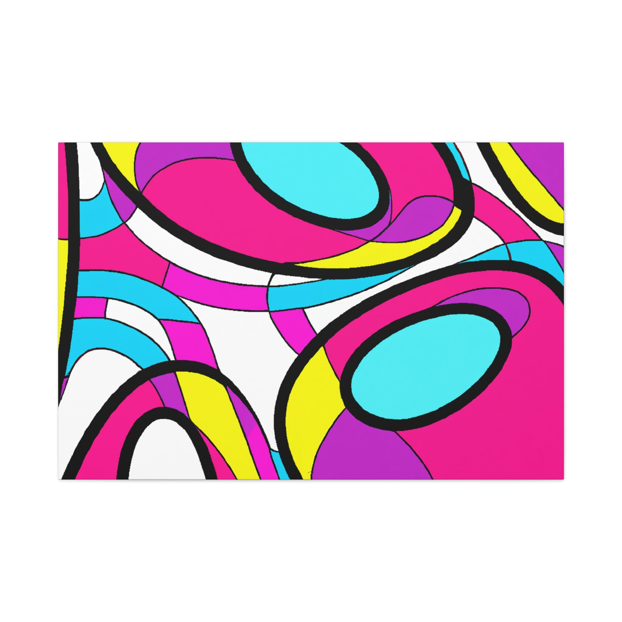Groovy Kaleidoscope - Canvas