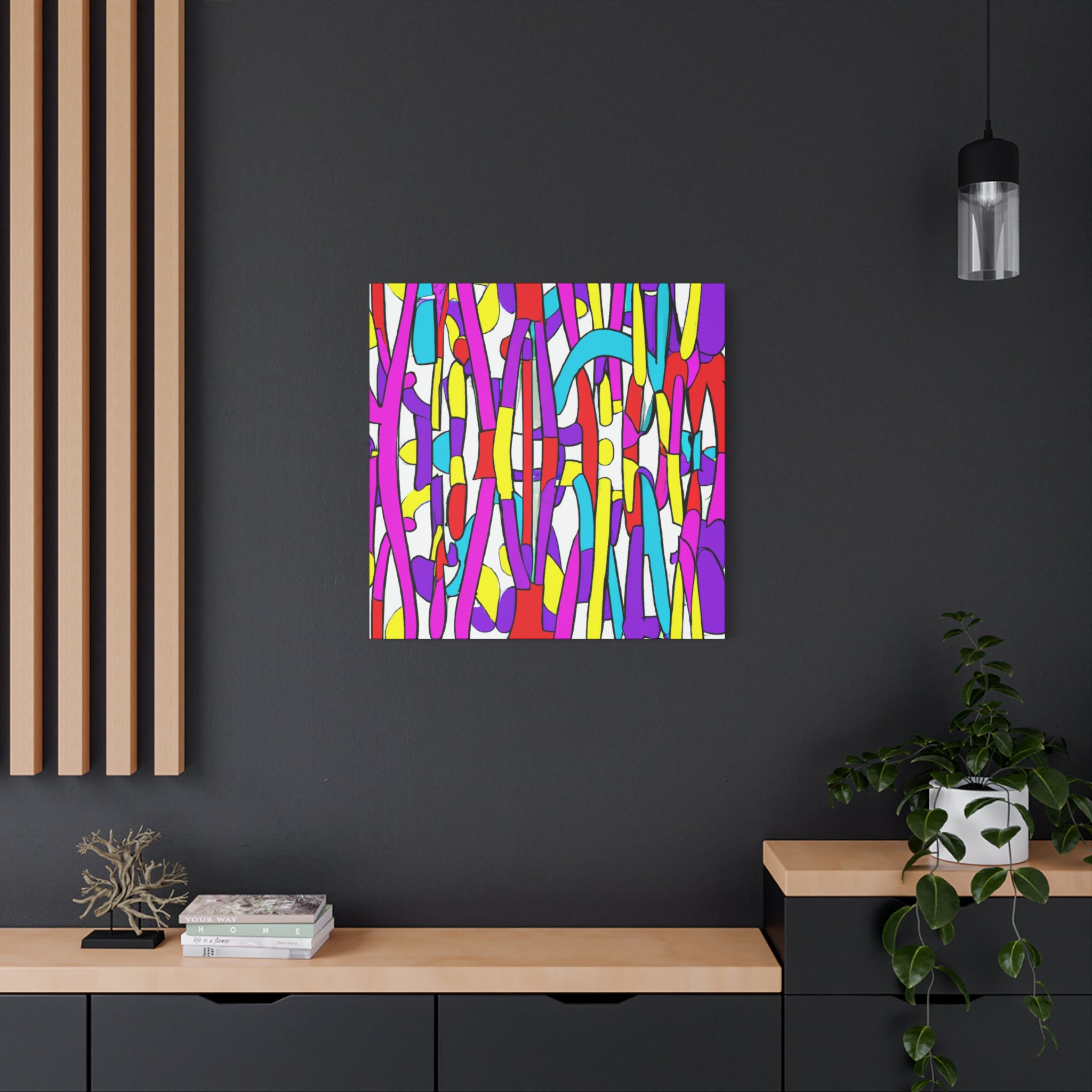 Groovy Whirl - Canvas