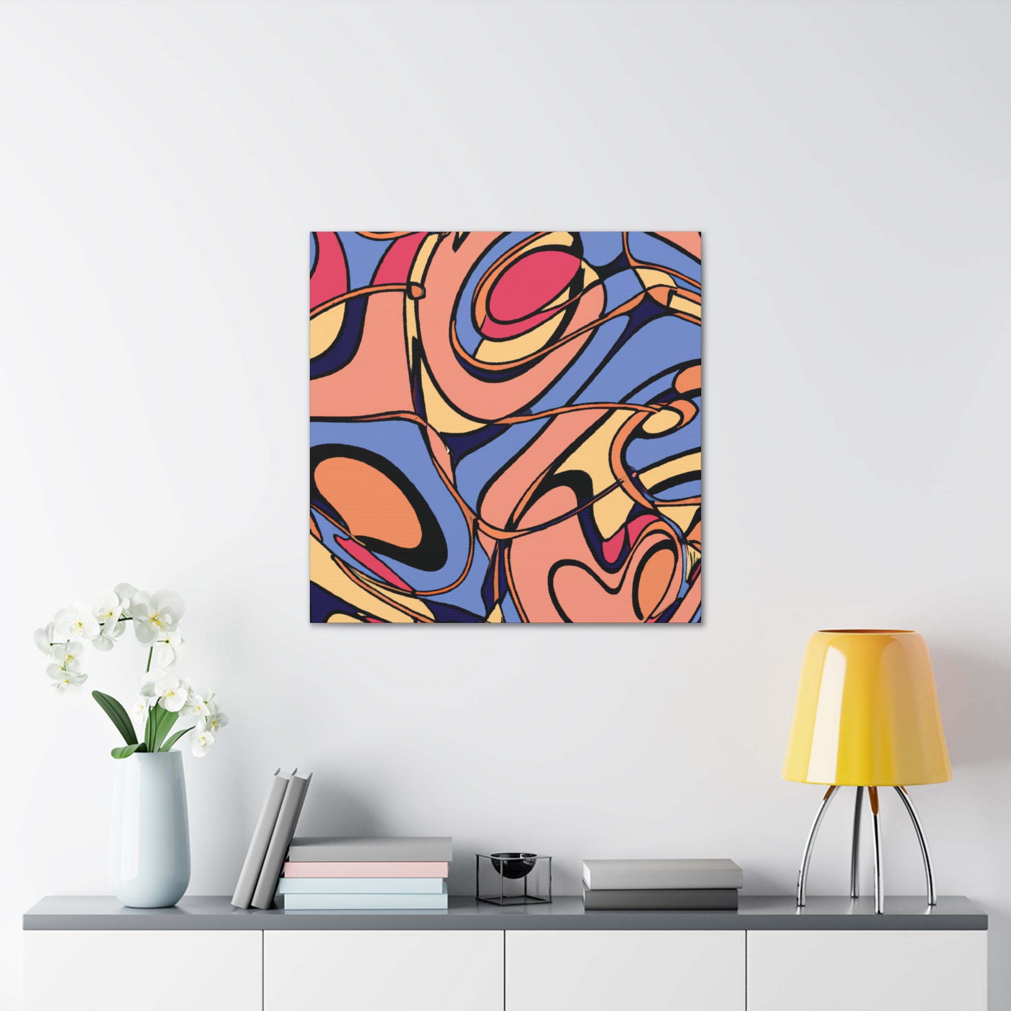 Groovy Kaleidoscope - Canvas