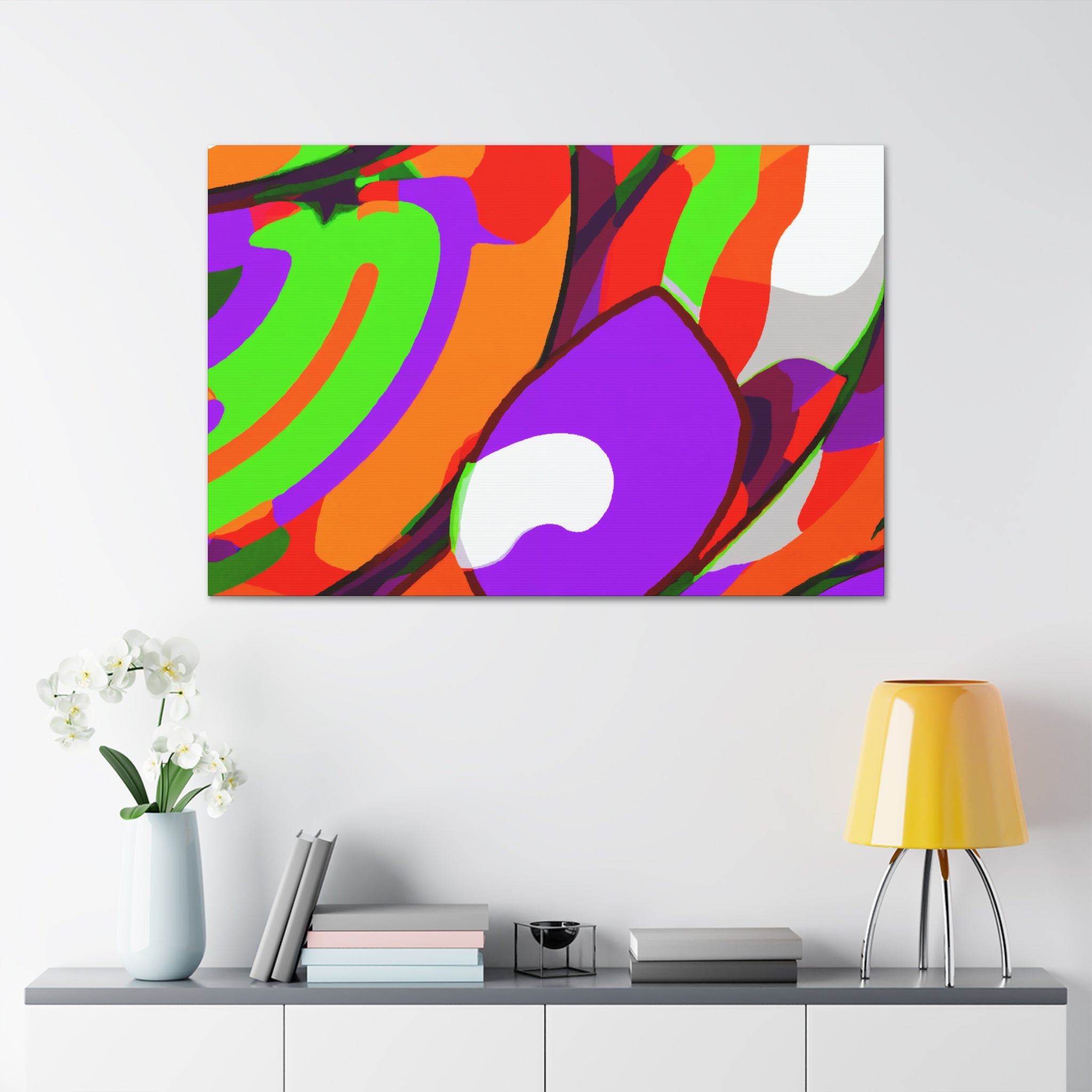 Groovy Whirlwind - Canvas