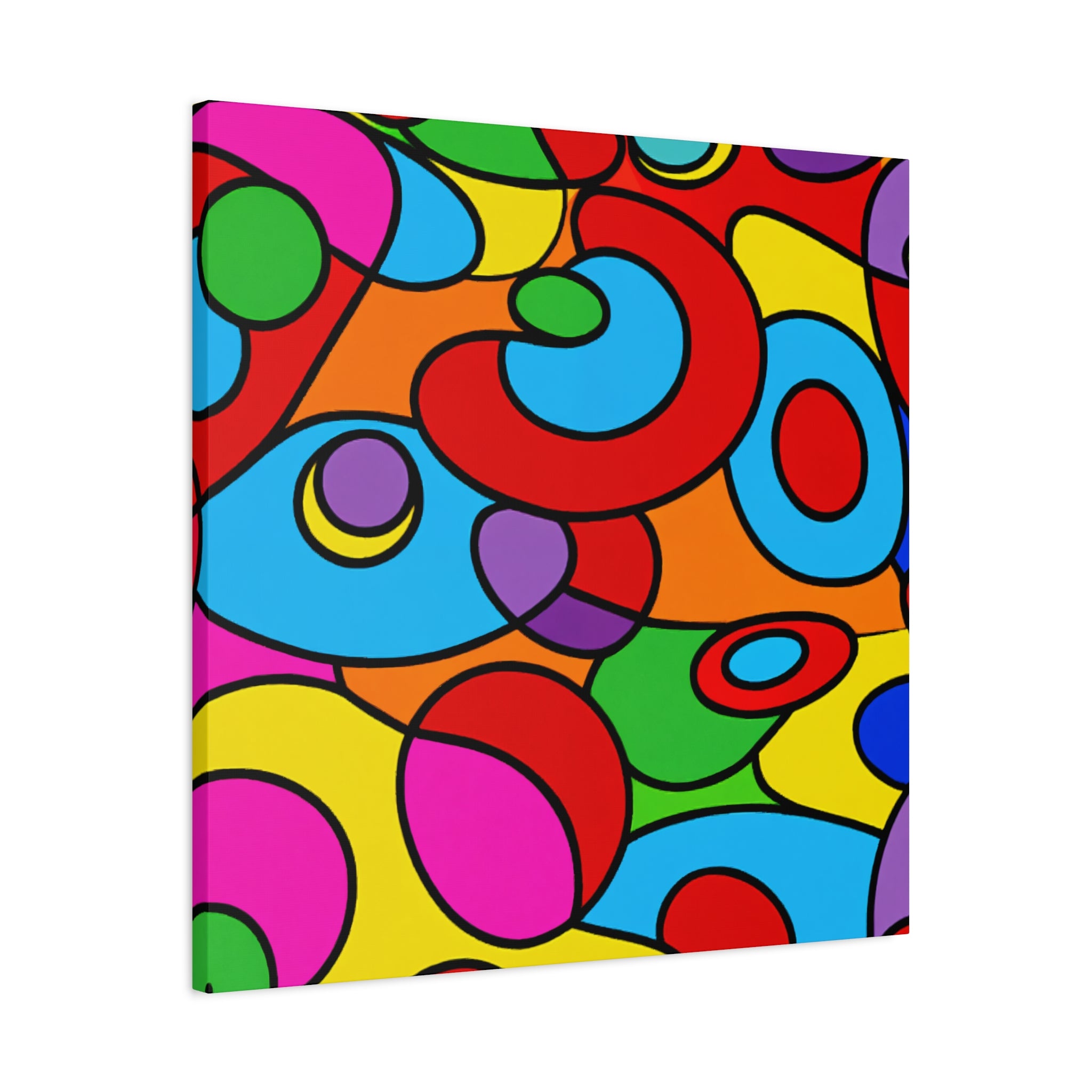 Groovy Kaleidoscope - Canvas