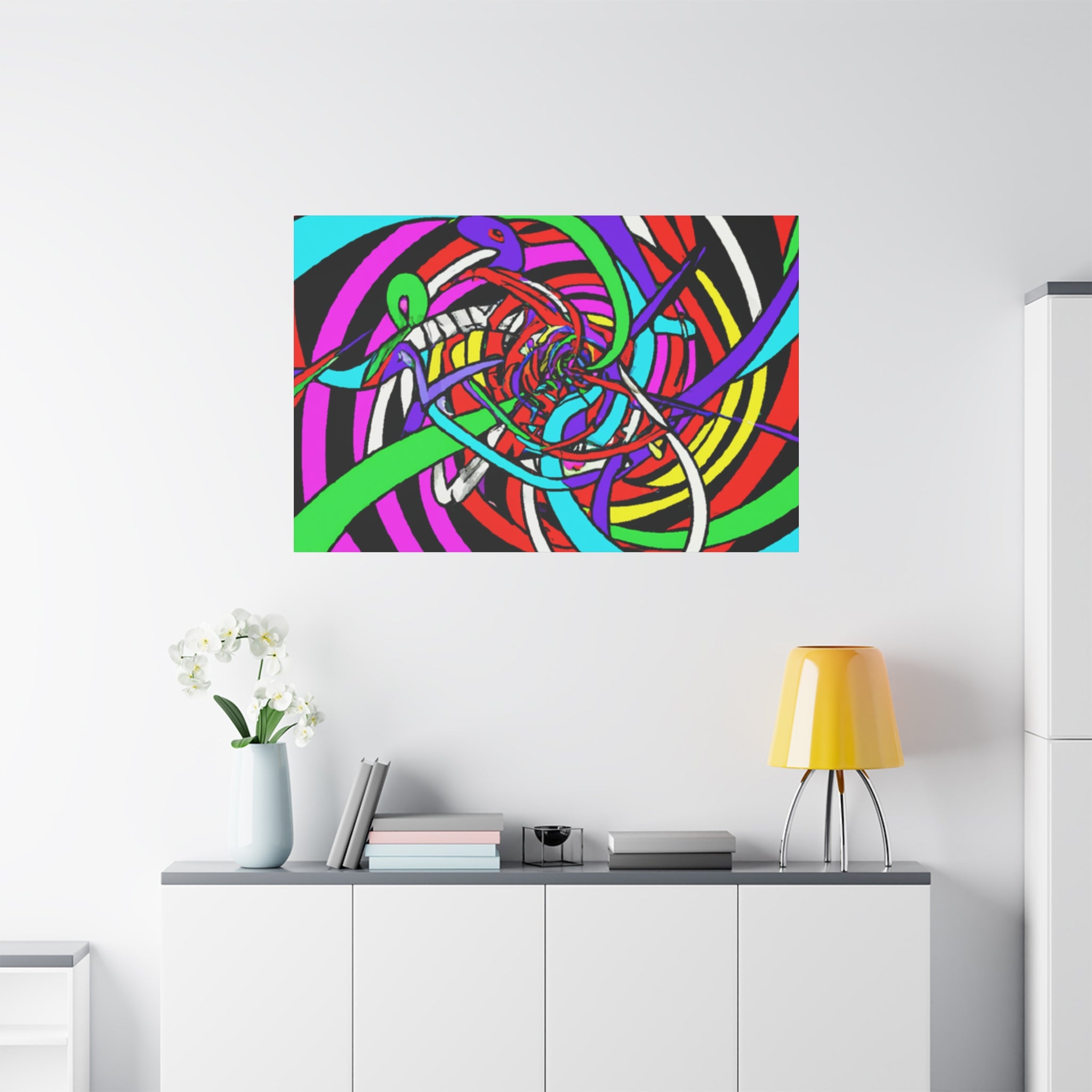 Groovy Kaleidoscope - Canvas