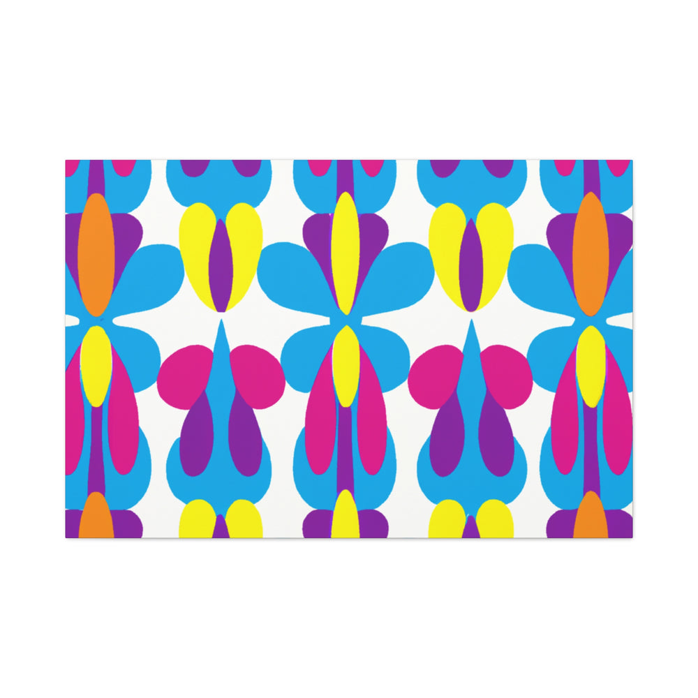 Groovy Kaleidoscope - Canvas